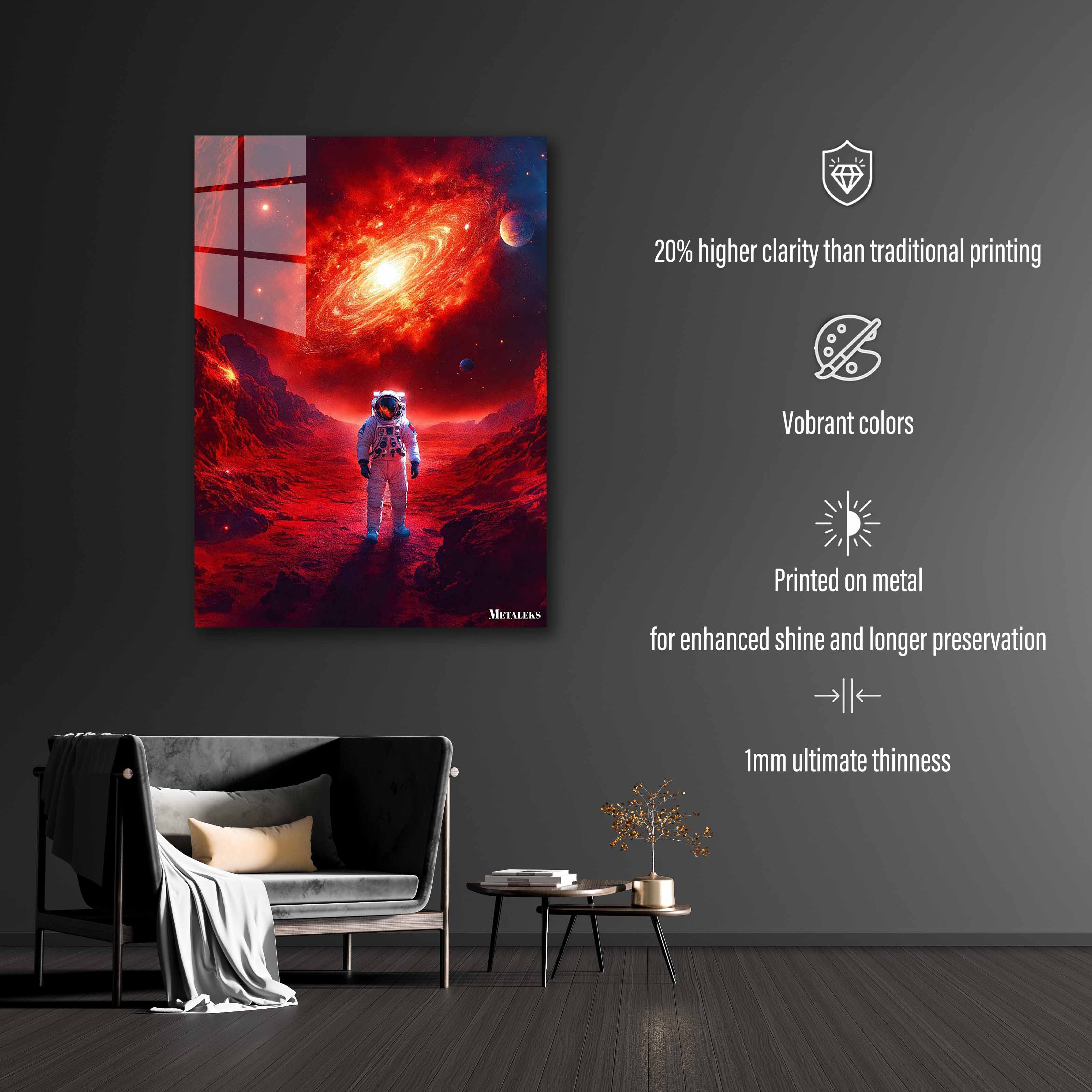 Astronaut Red Supernova-designed by @Firkins
