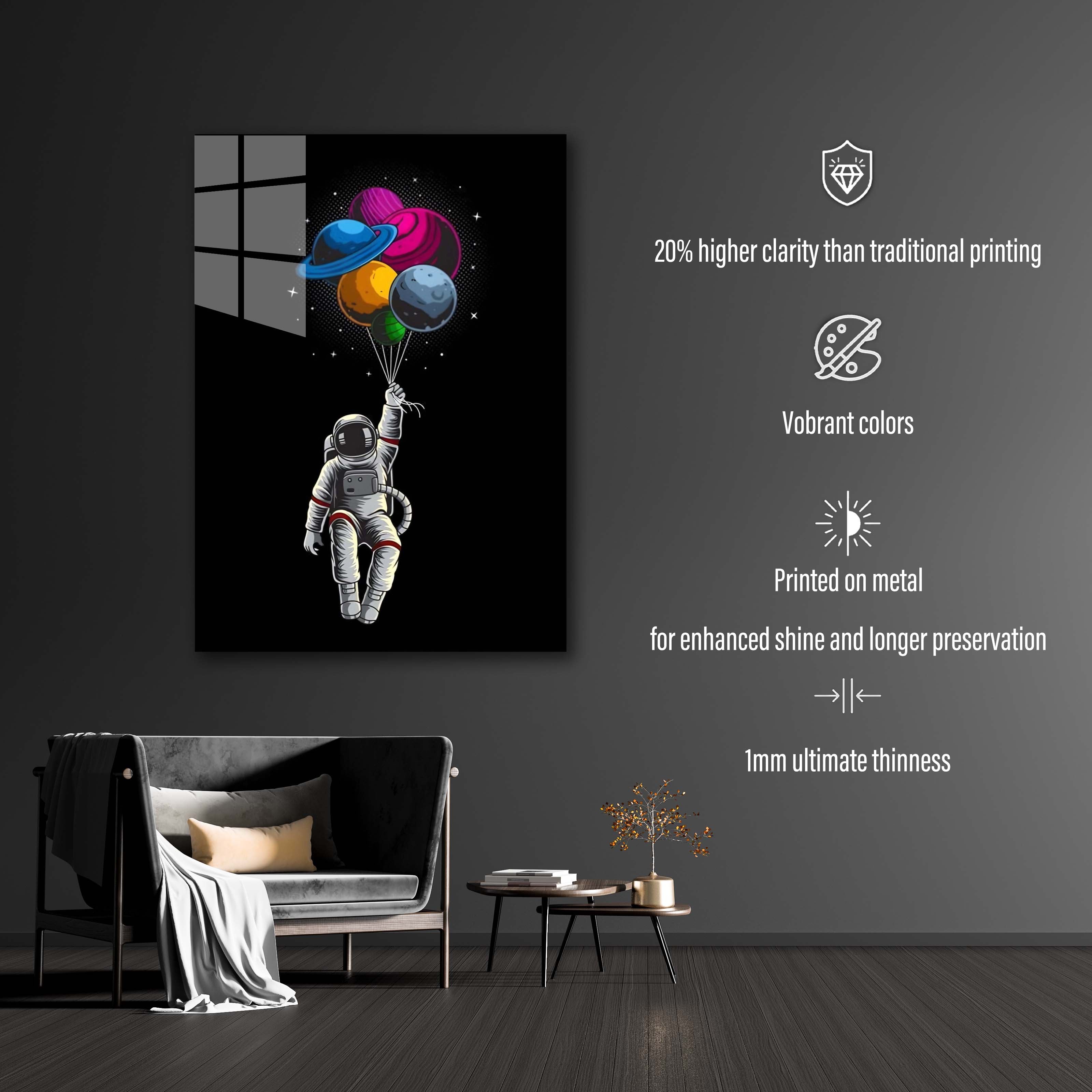 Astronout & Ballon-designed by @rizal.az