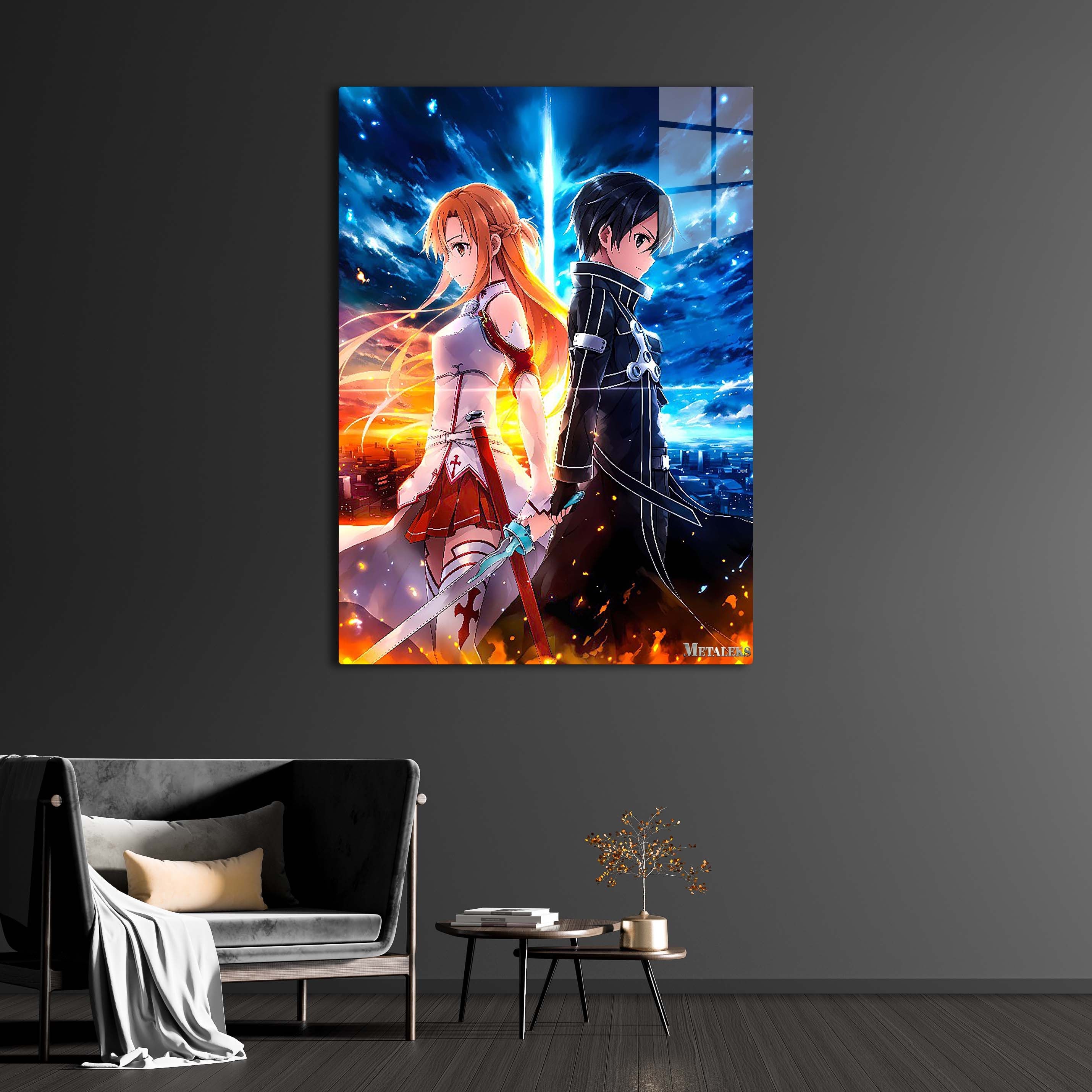 Asuna and Kirito - Sword art online