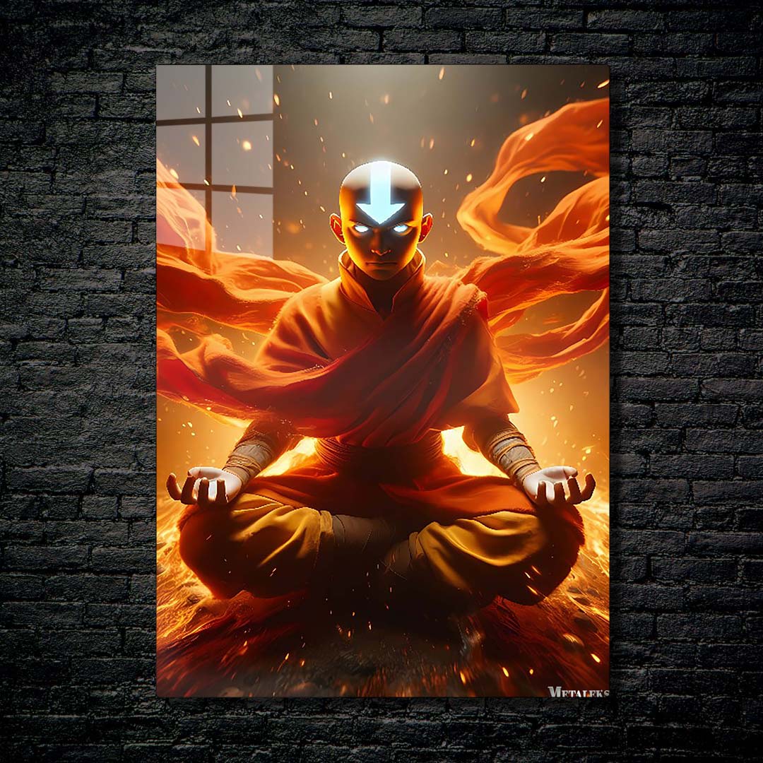 Avatar Aang Ultimate-Artwork by @Lucifer Art2092