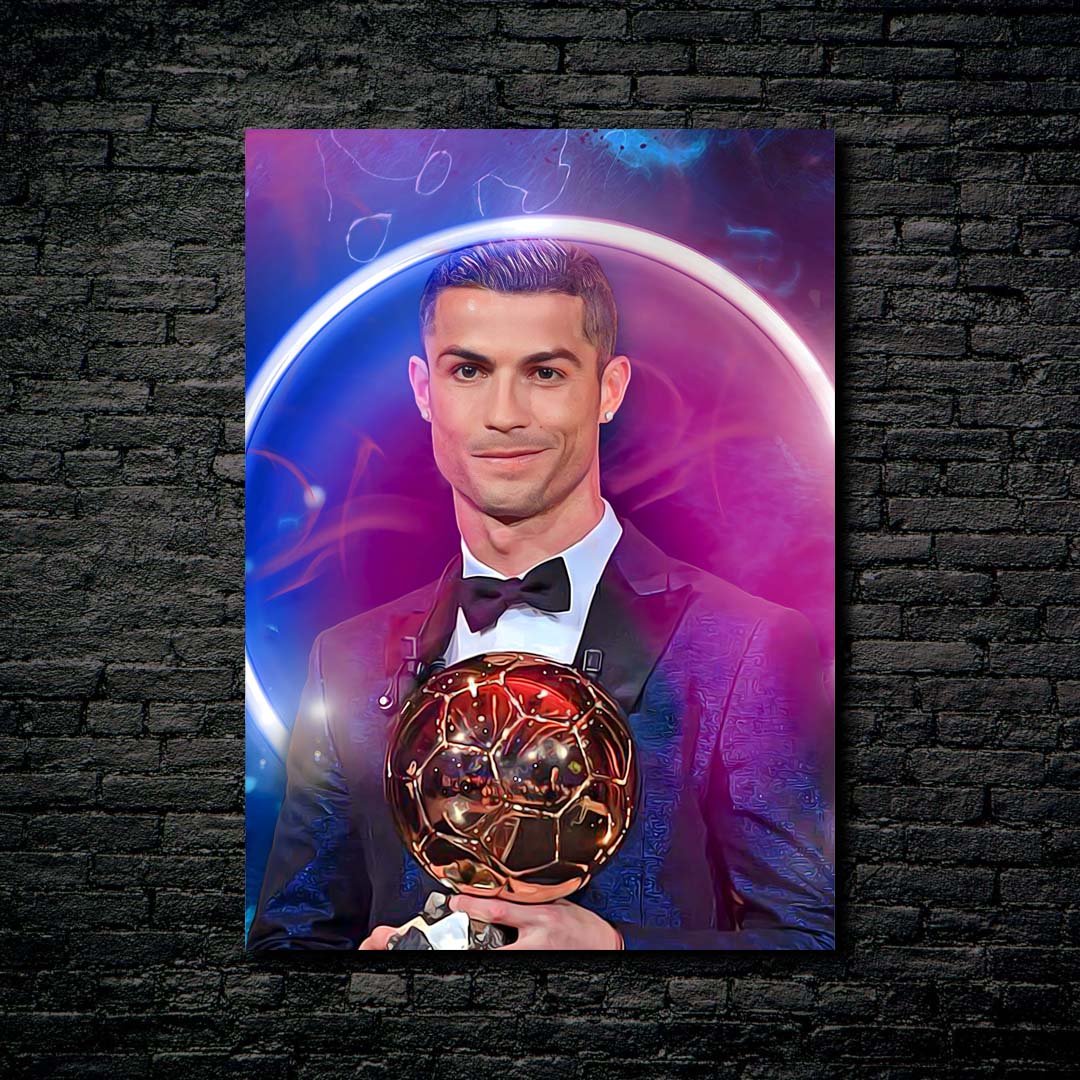 Awesome Cristiano Ronaldo-designed by @My Kido Art