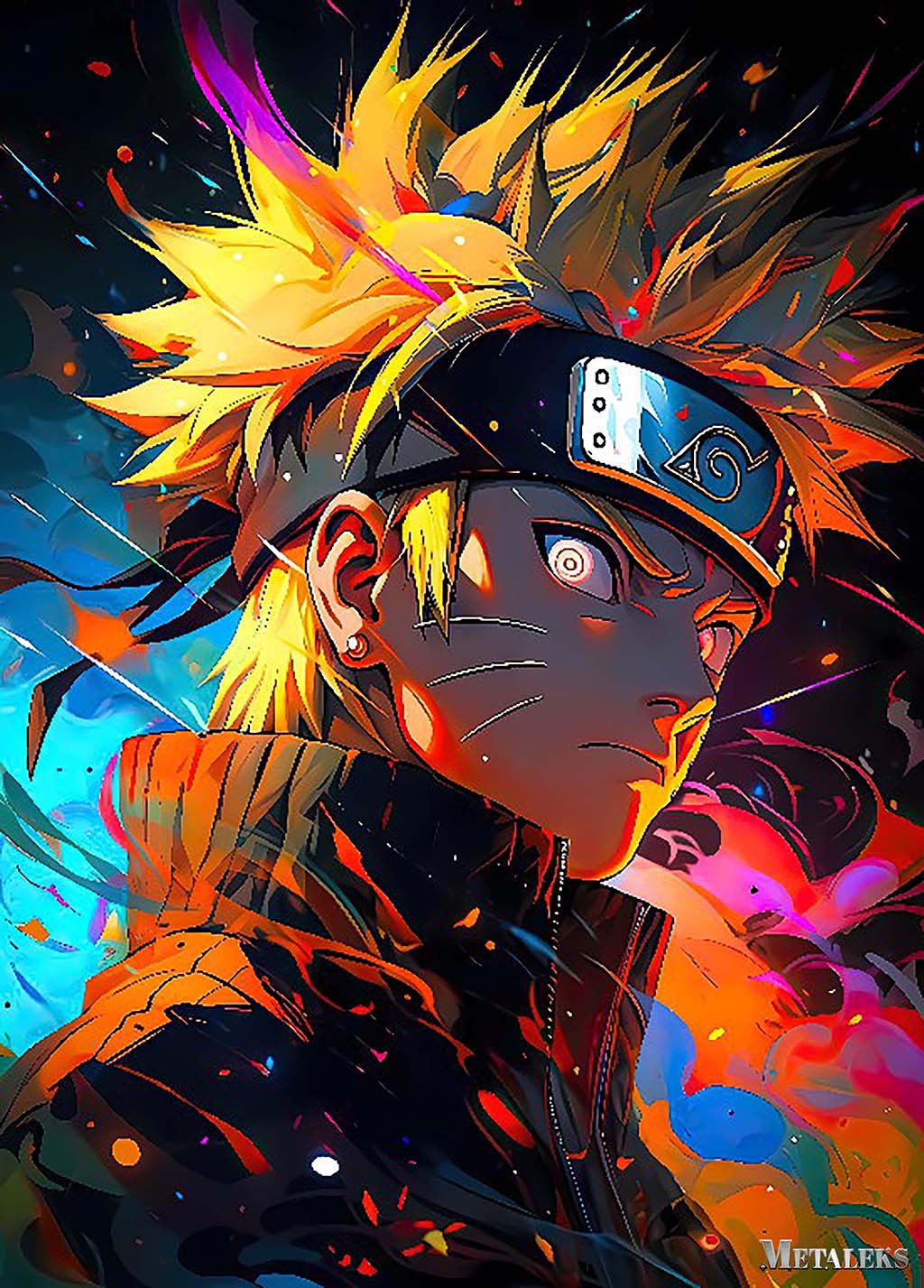 Inkjet Naruto-Artaĵo de @Kaw[ai]i!