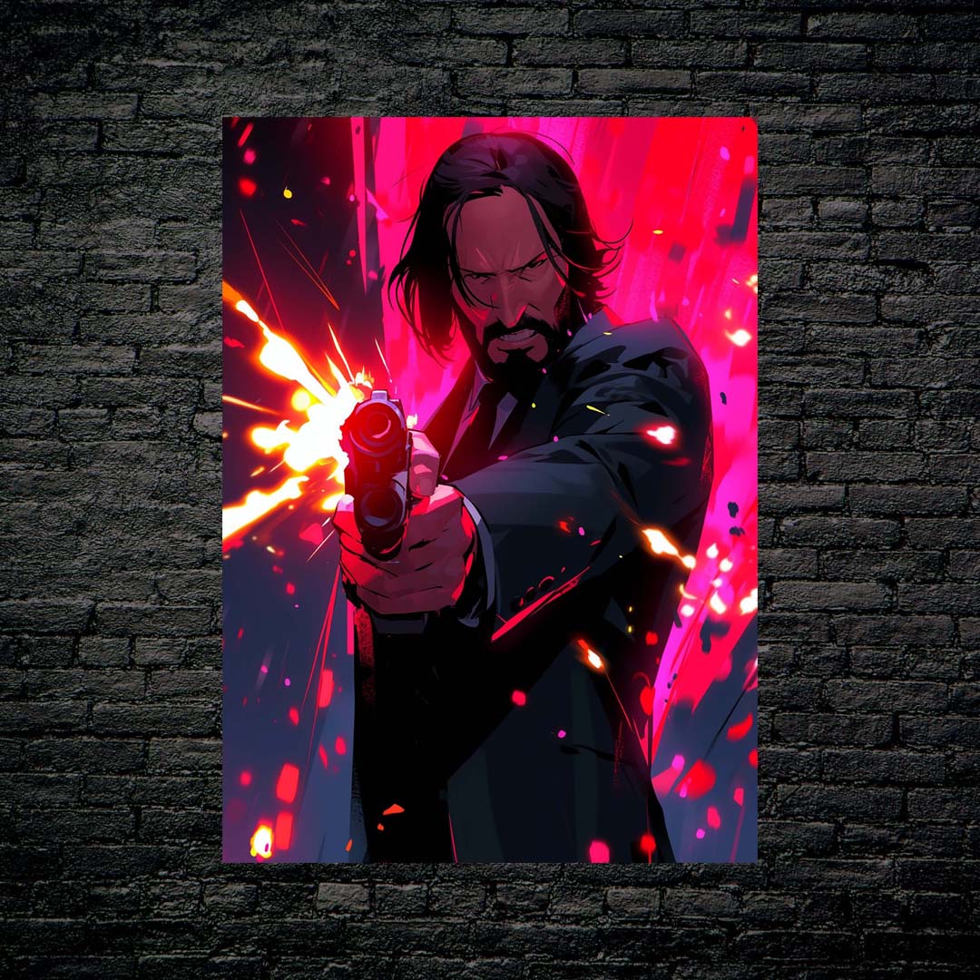 Baba Yaga Unleashed_ John Wick's Deadly Symphony-designed by @theanimecrossover