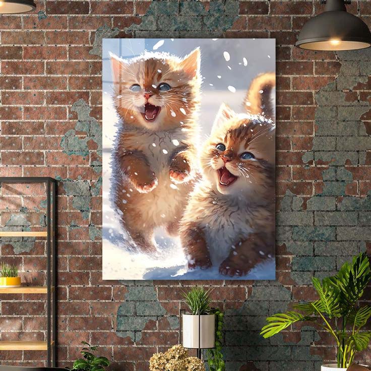 Baby Cats in Snow-designed by @Paragy