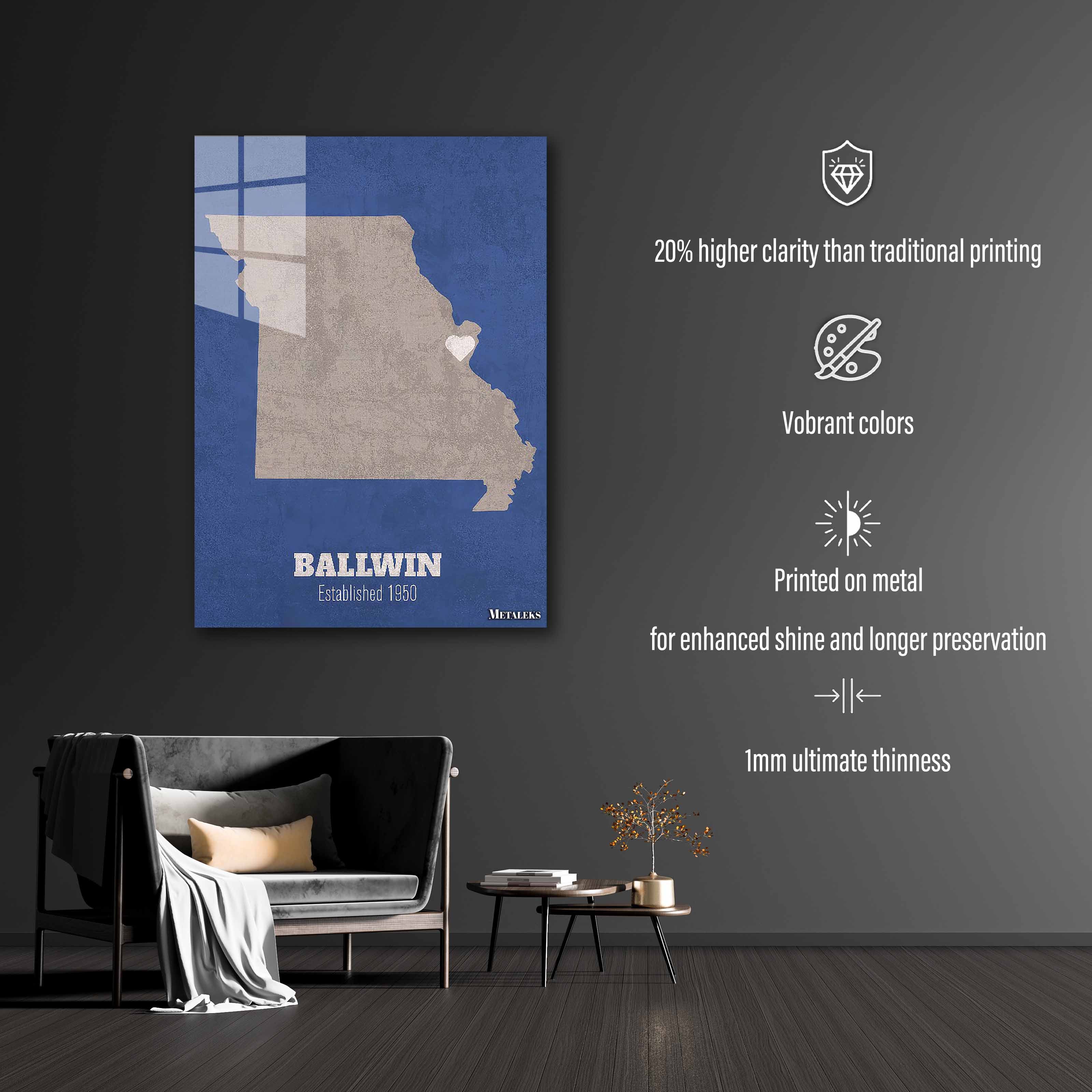 Ballwin Map-designed by @ Enel Lighting