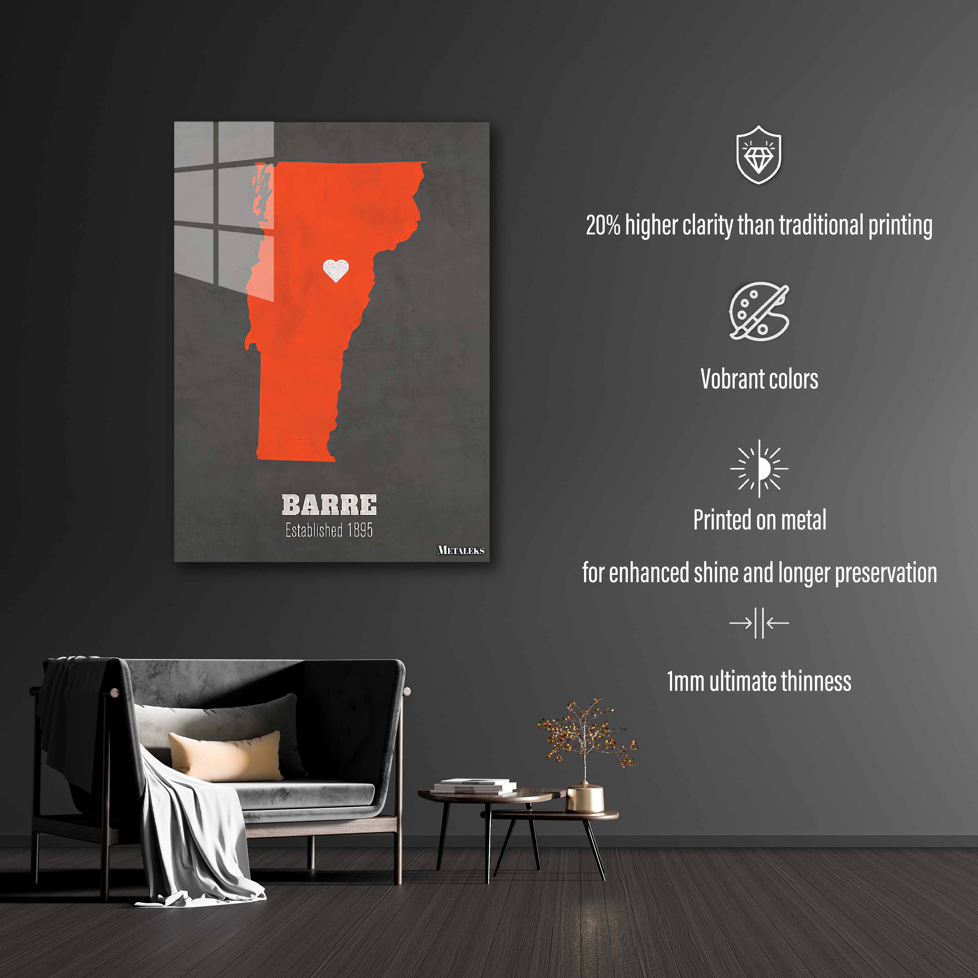 Barre Map-designed by @ Enel Lighting