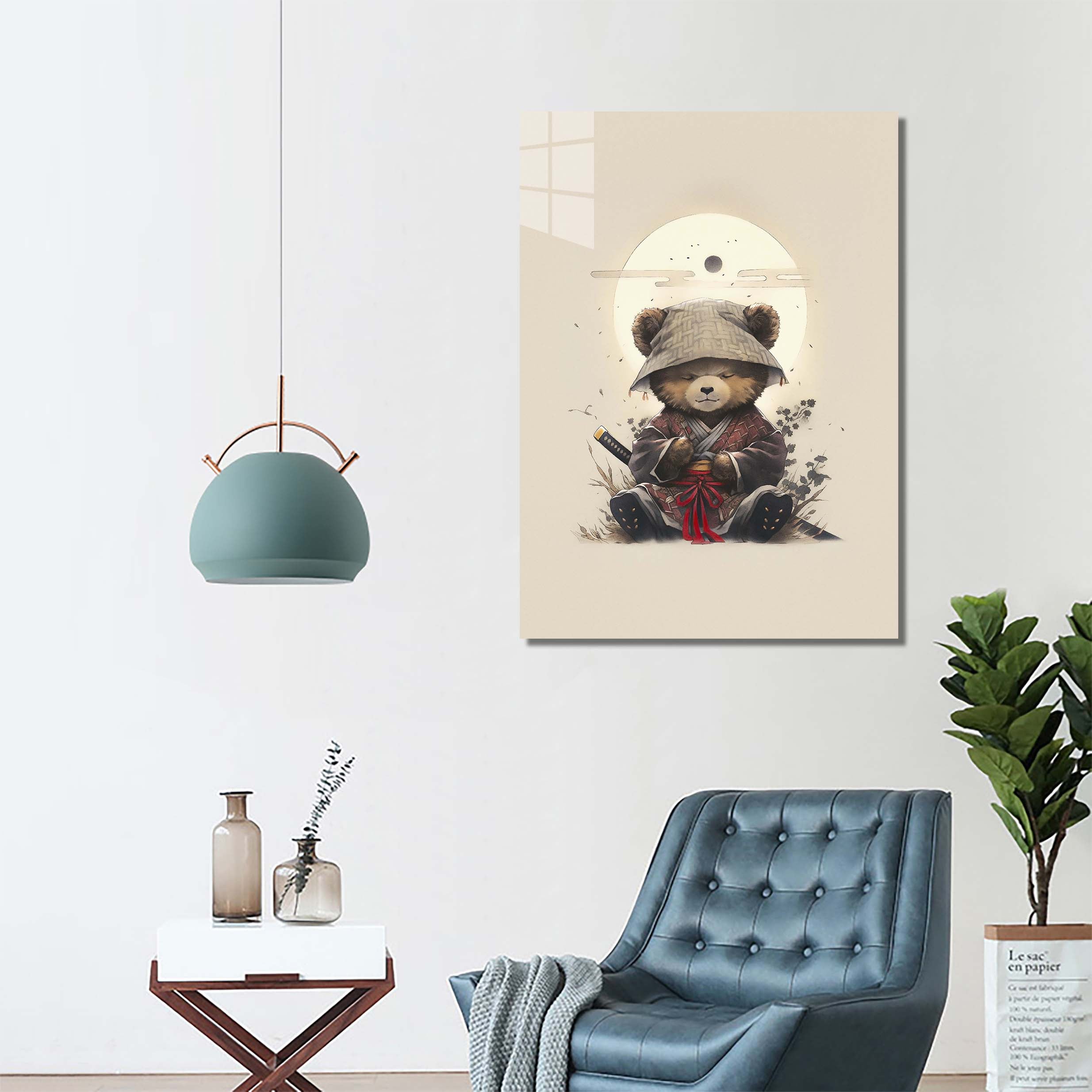 Bear Samurai-designed by @Diegosilva.arts