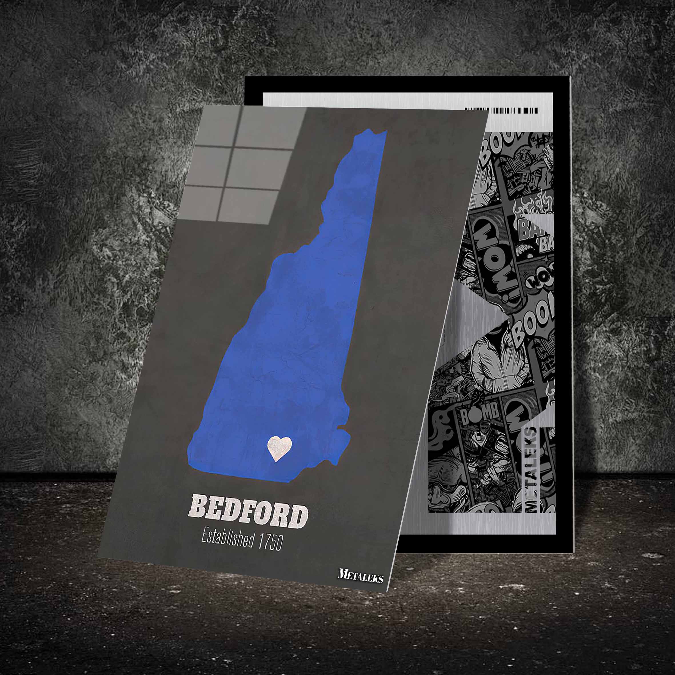 Bedford Map-designed by @ Enel Lighting
