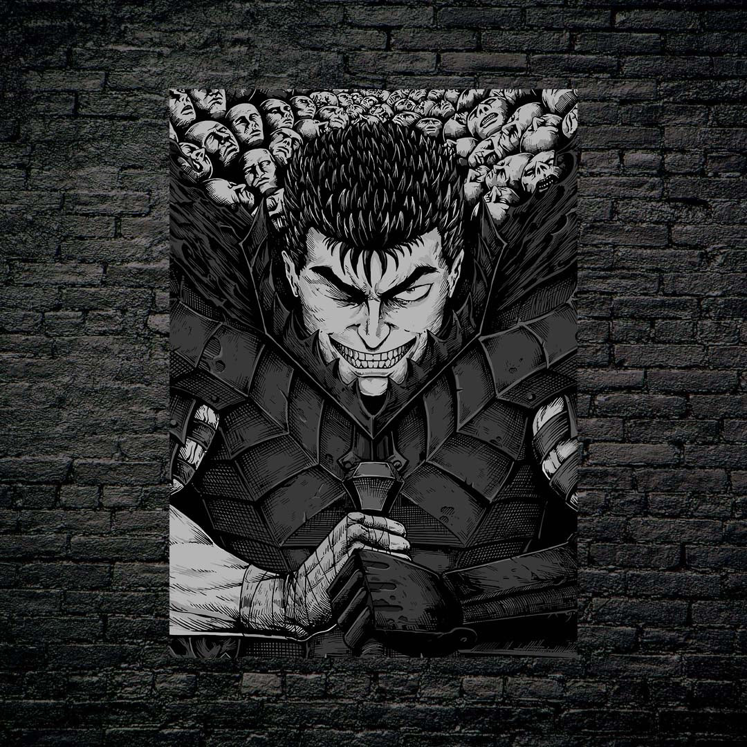 Berserk Black-Artwork by @My Kido Art