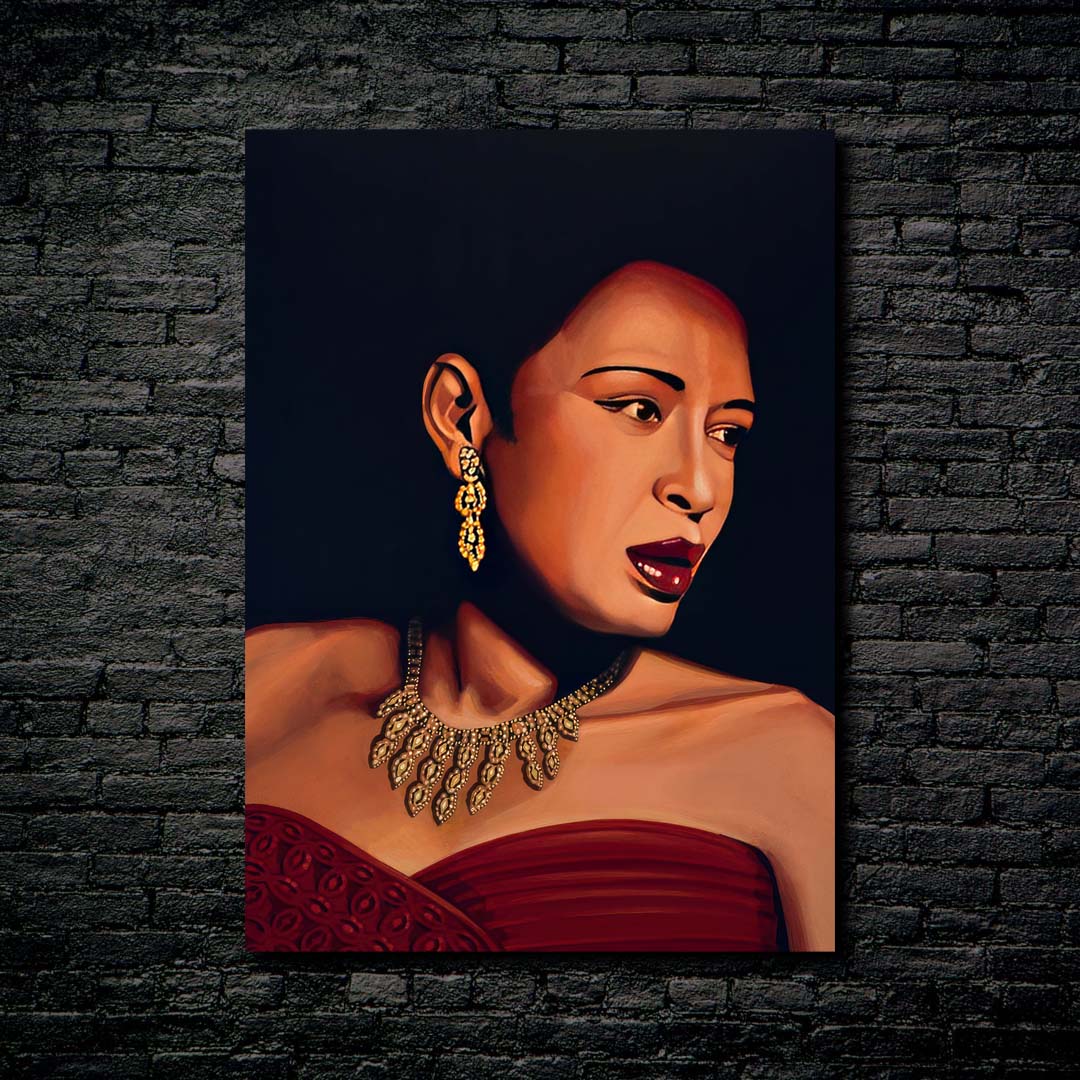 Billie Holiday-designed by @Vinahayum