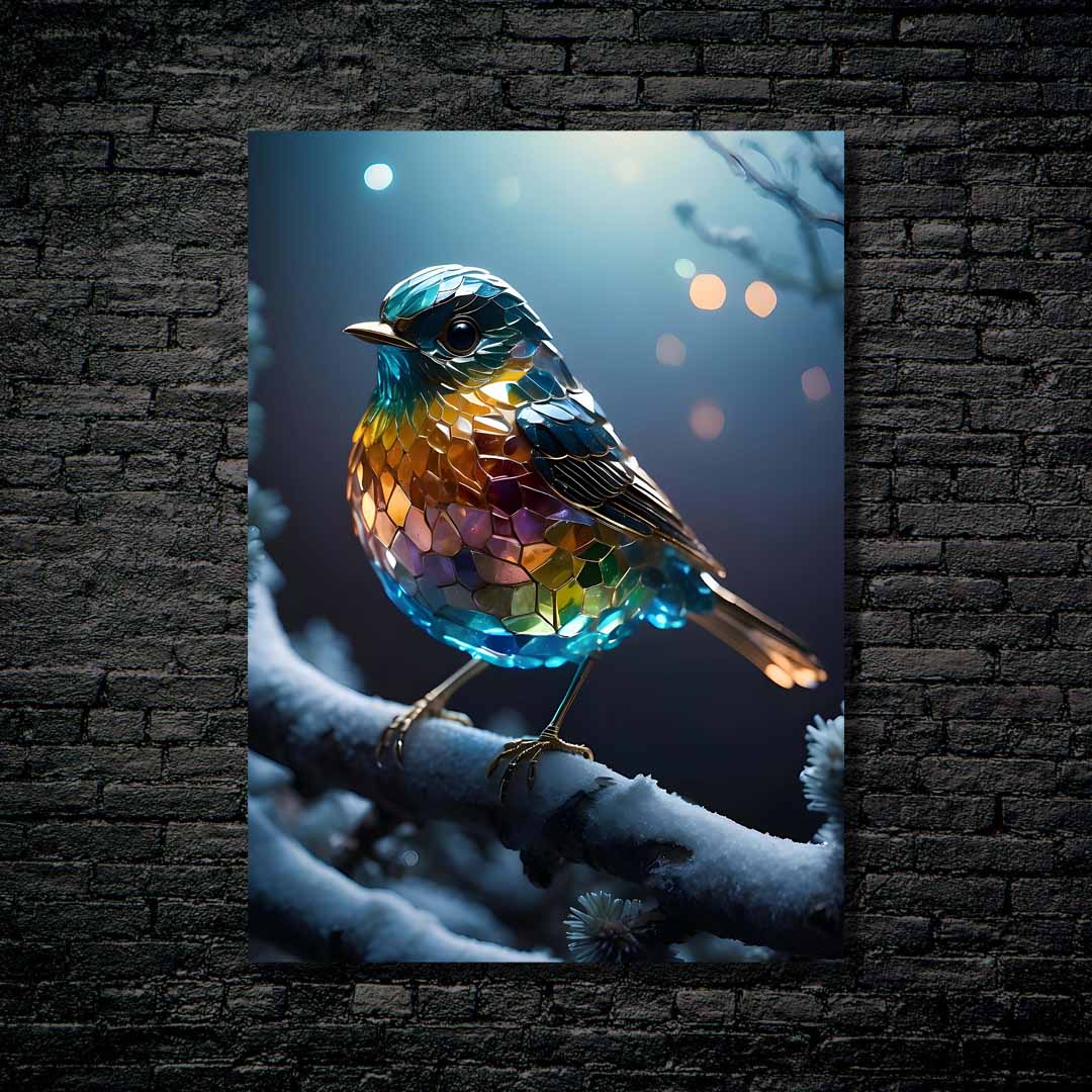 Bird Blue-designed by @Beat Art
