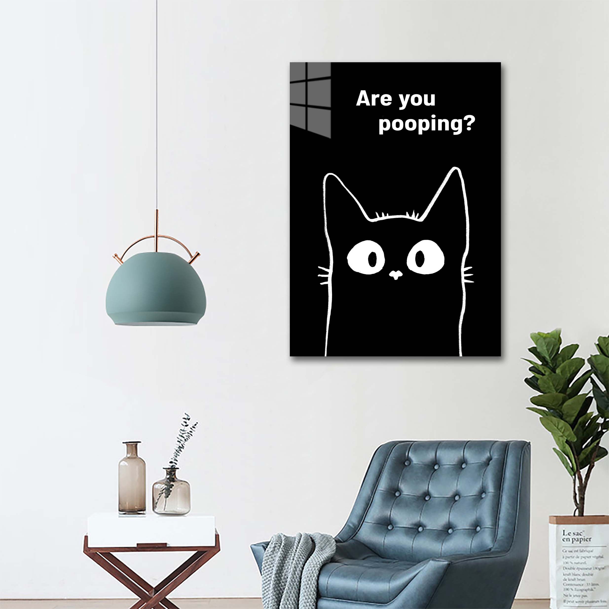Black cat are you pooping_-designed by @Puffy Design