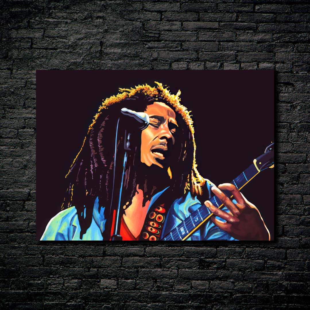 Bob Marley-designed by @Vinahayum