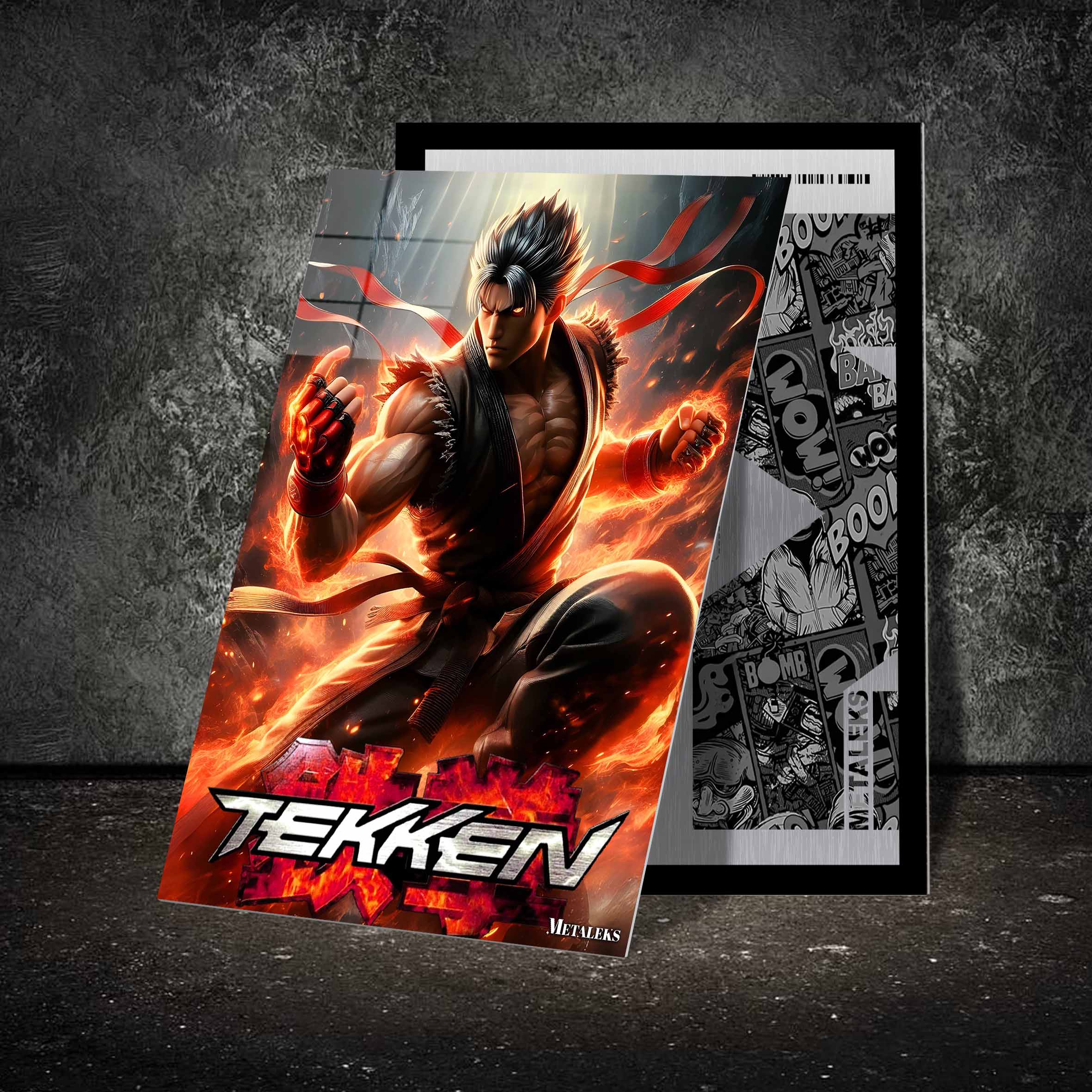Bryan Fury Tekken ilustration-designed by @Genio Art