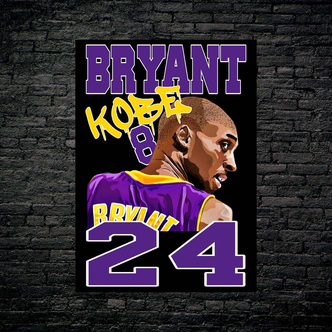 Bryant Kobe 24-designed by @My Kido Art