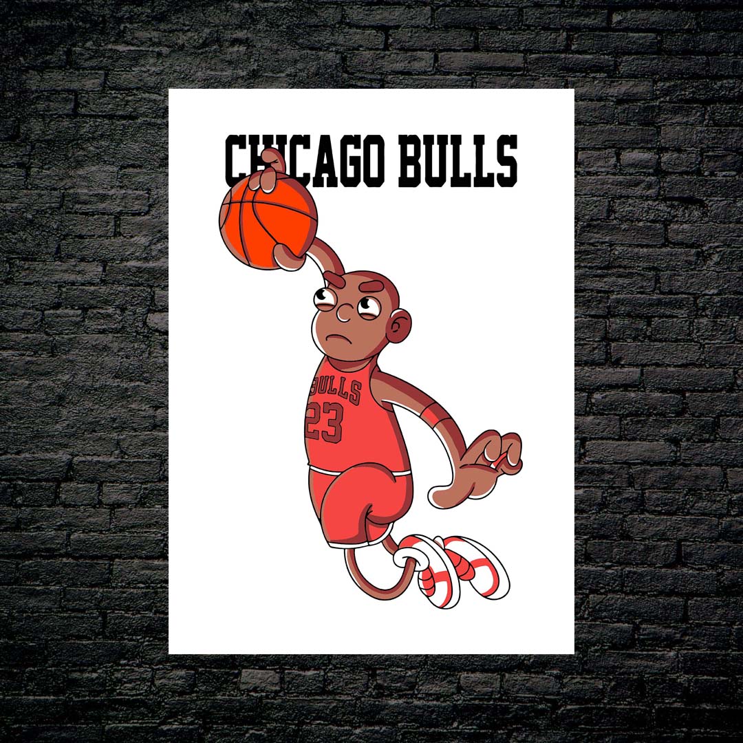 Bulls 23-designed by @My Kido Art