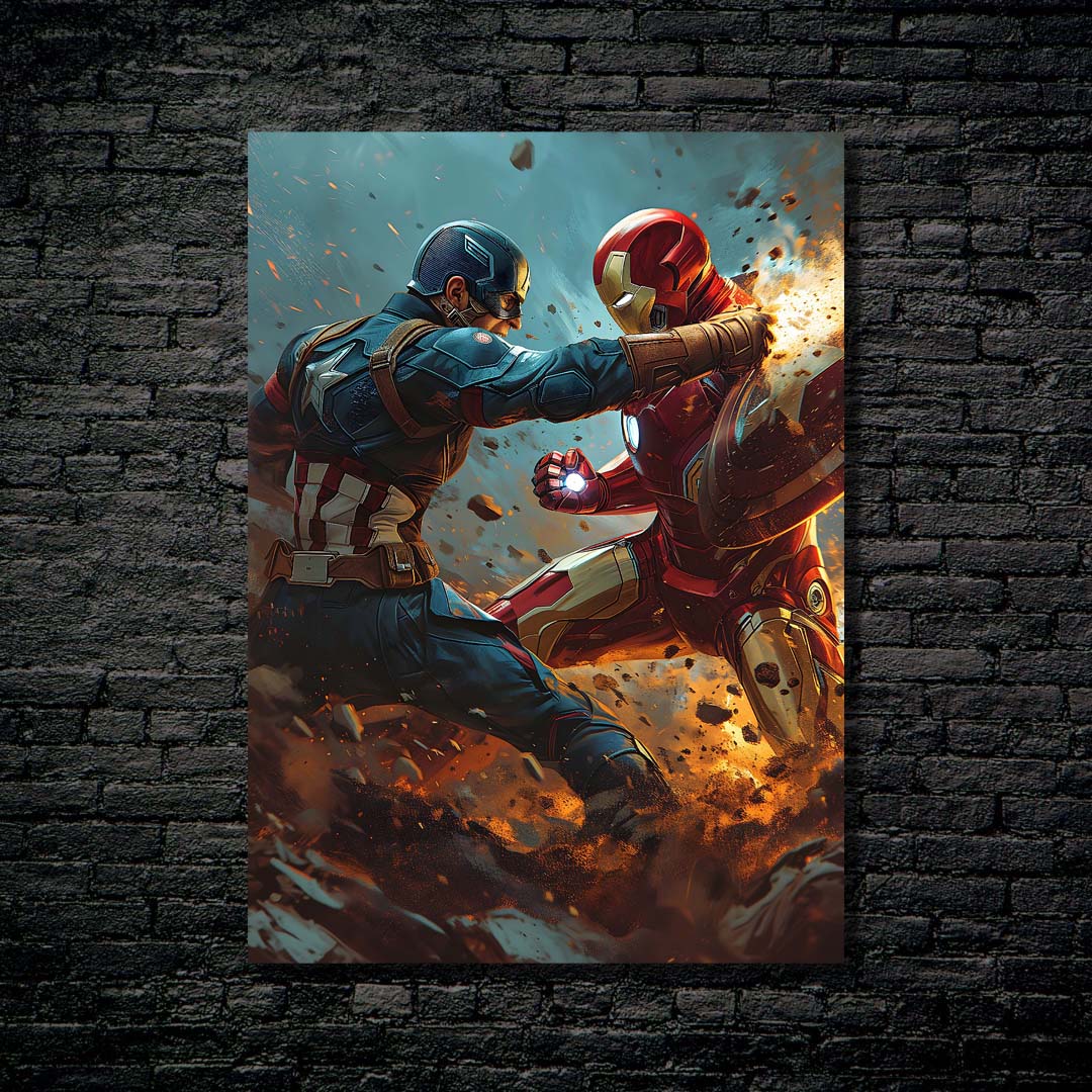 Capt America vs Ironman v2