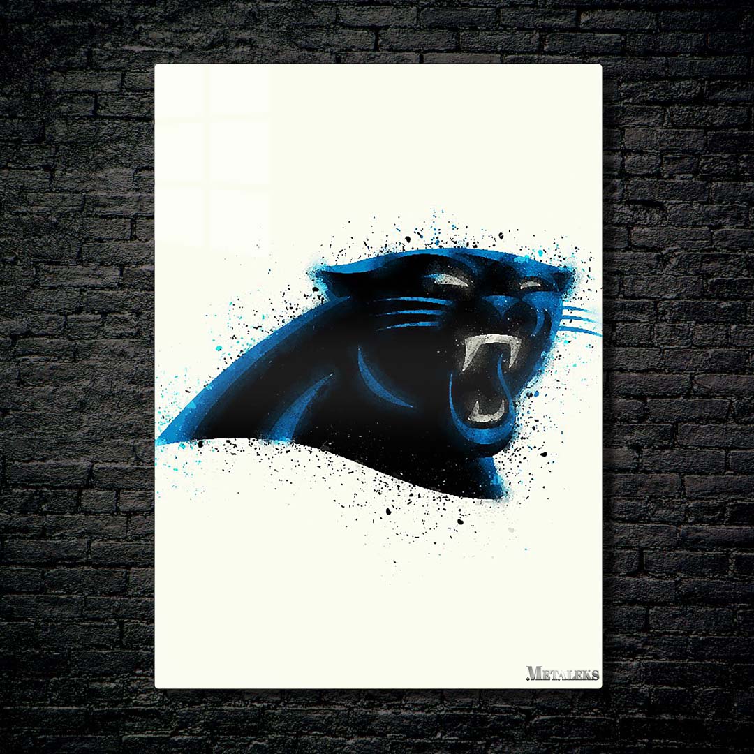 Carolina Panthers Watercolor