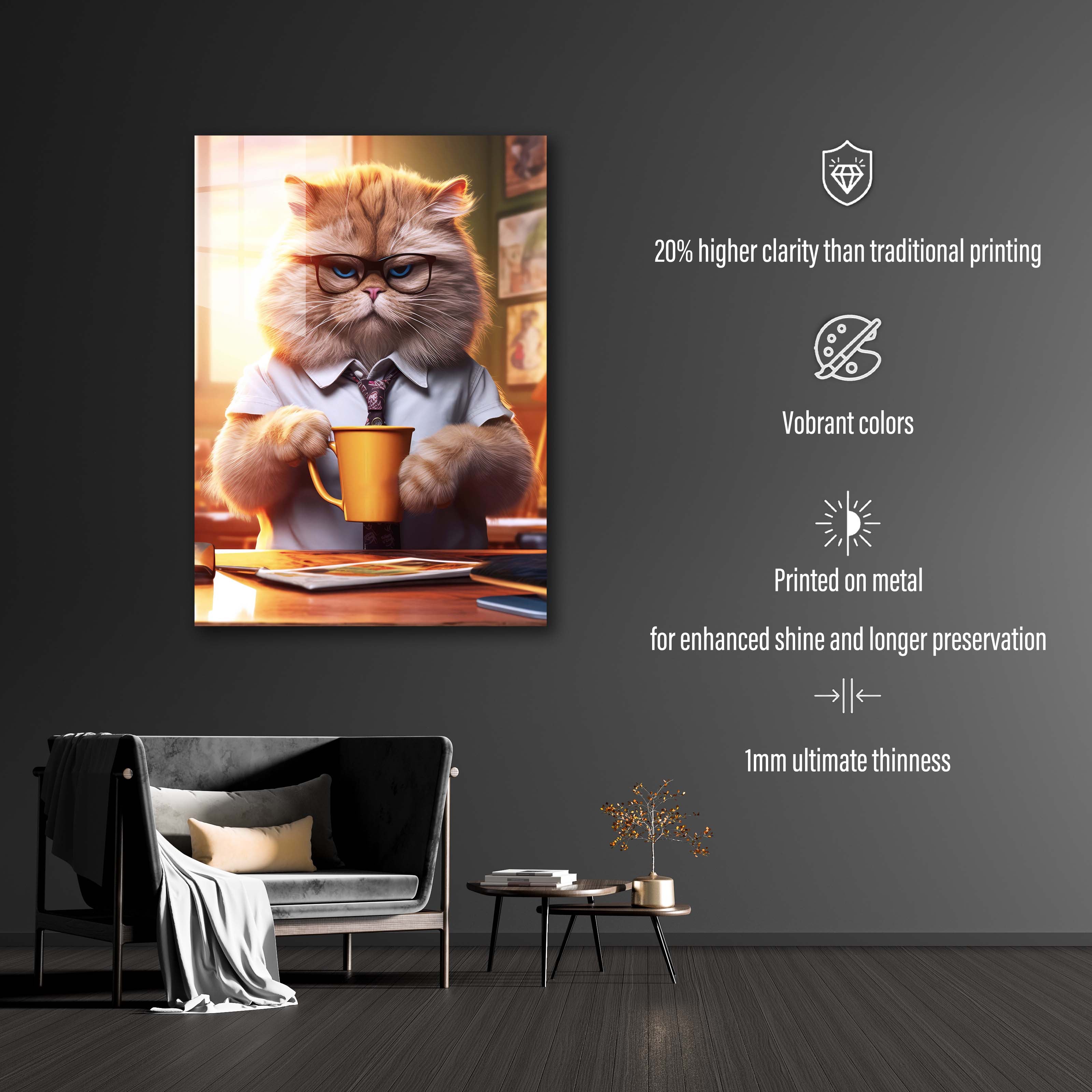 Cat Coffee-designed by @Puffy Design