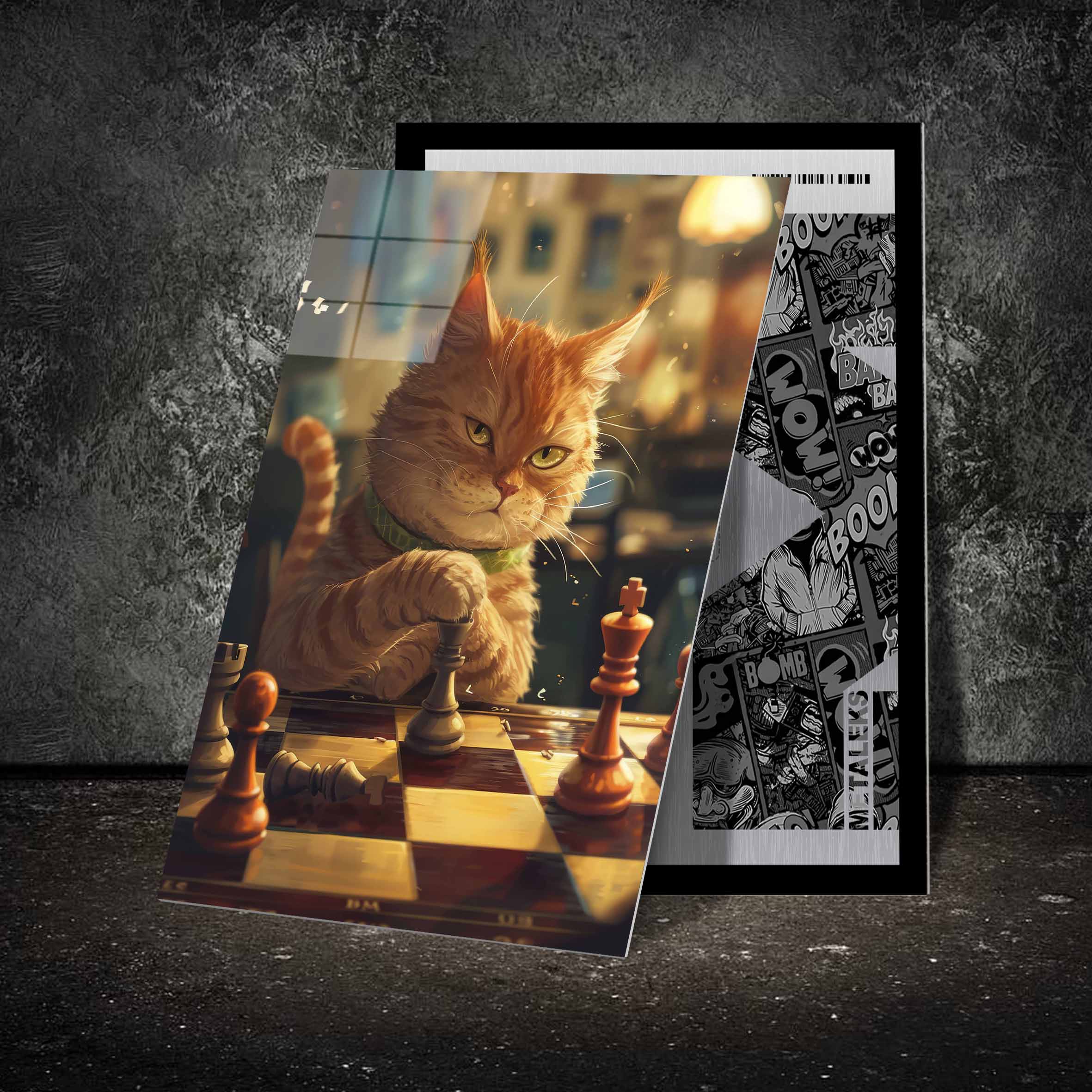 Chess Cat-designed by @Moqotib
