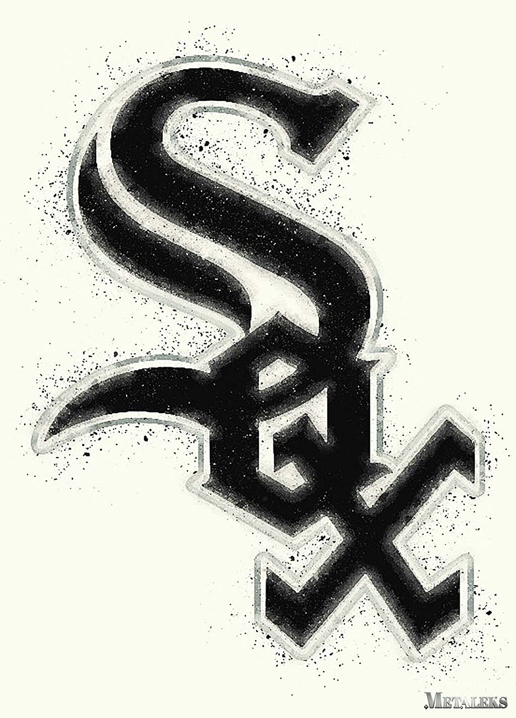 Chicago White Sox Watercolor