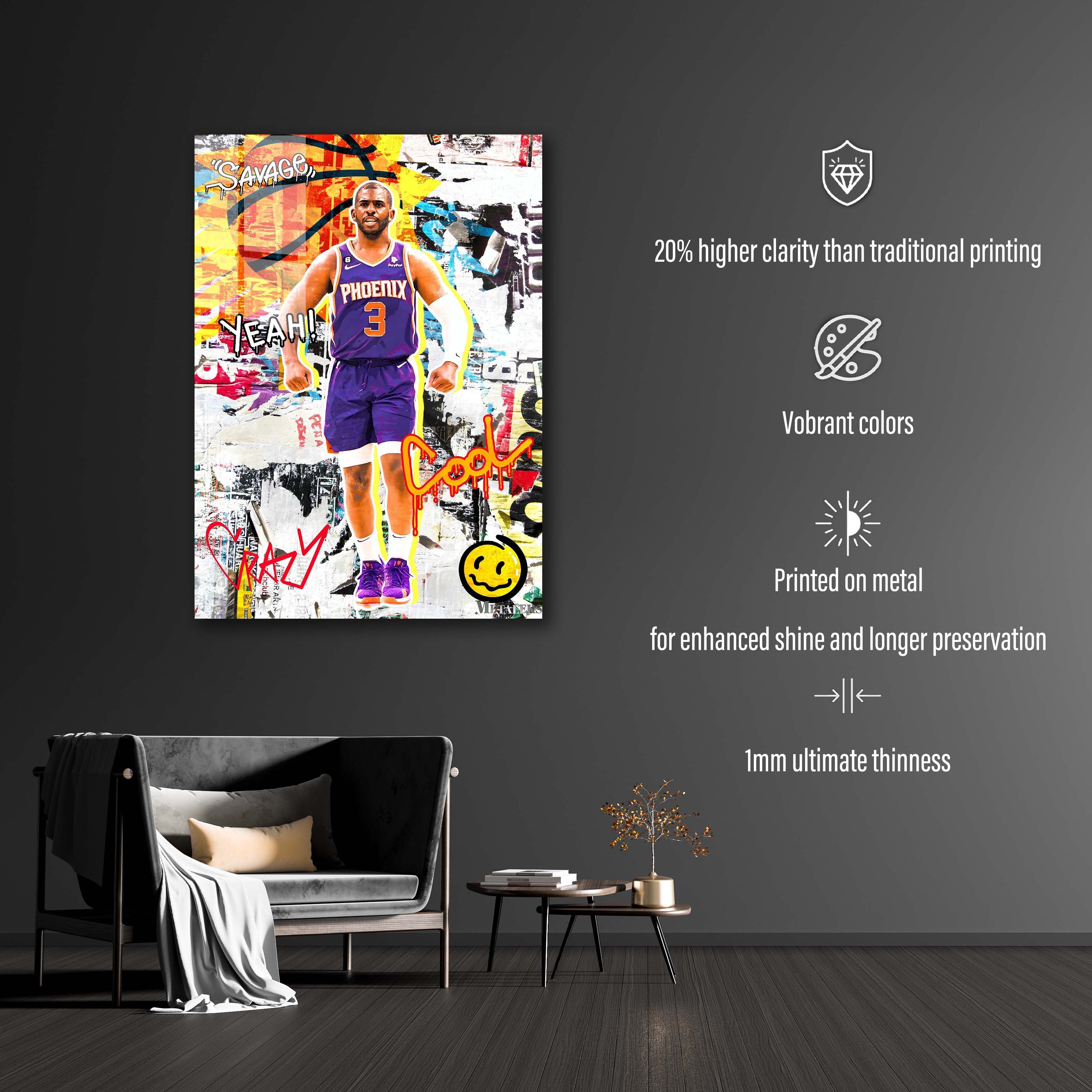 Chris Paul Phoenix Suns ,-designed by @Hoang Van Thuan