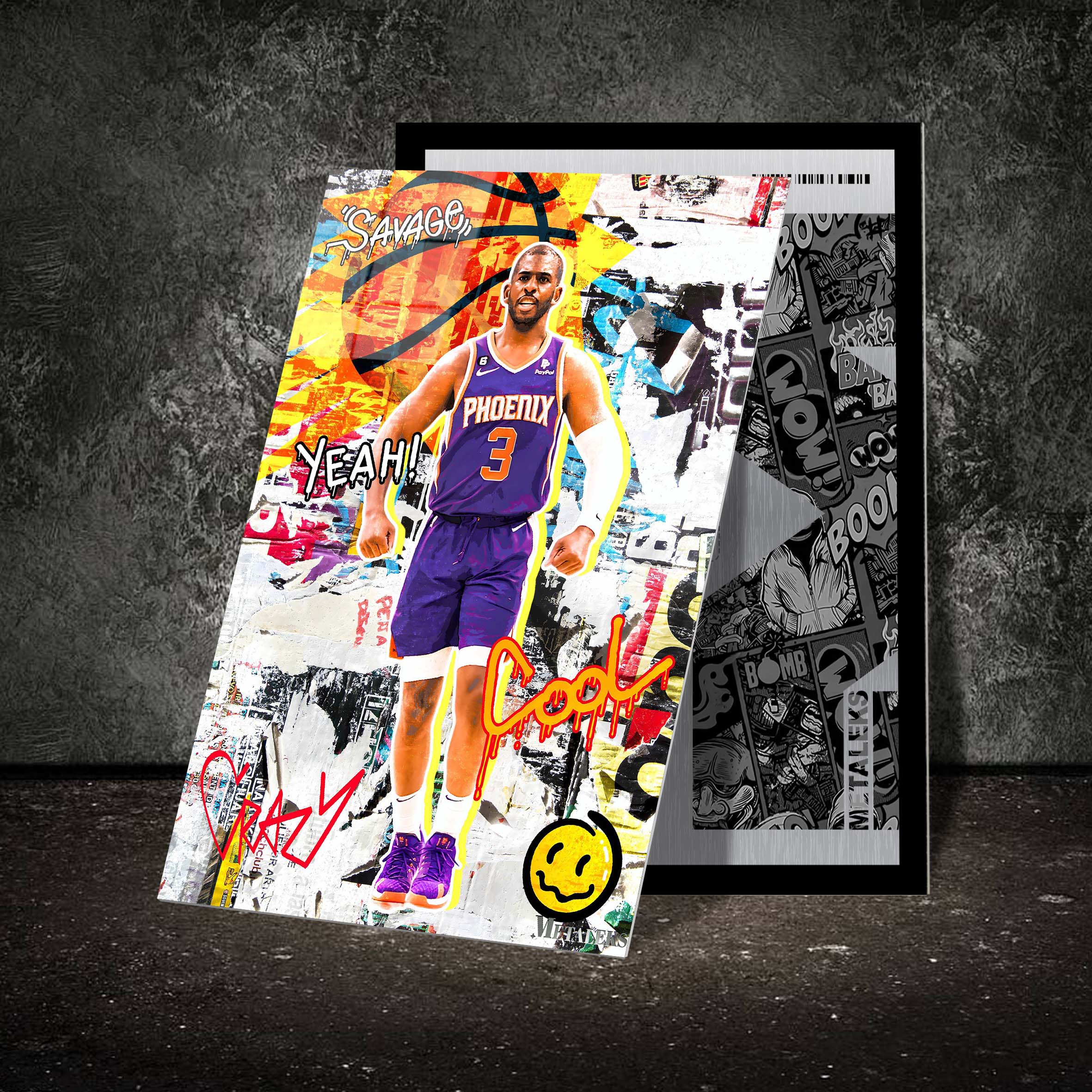 Chris Paul Phoenix Suns ,-designed by @Hoang Van Thuan