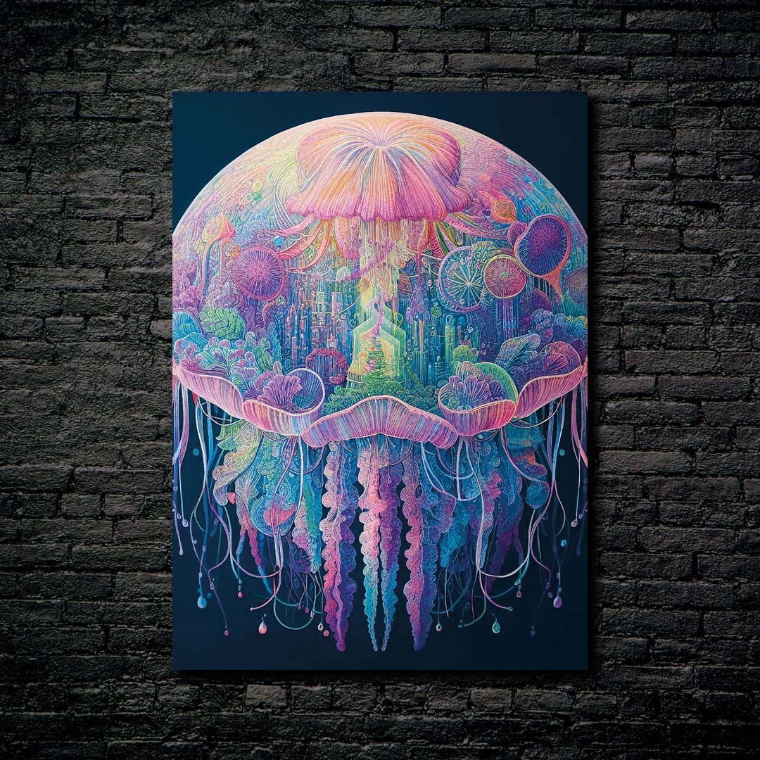 Cityhat Jellyfish-designed by @Krizeggers