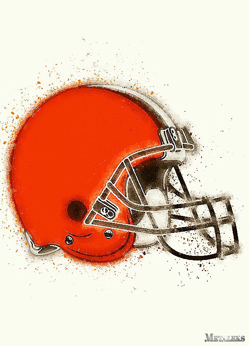 Cleveland Browns Watercolor