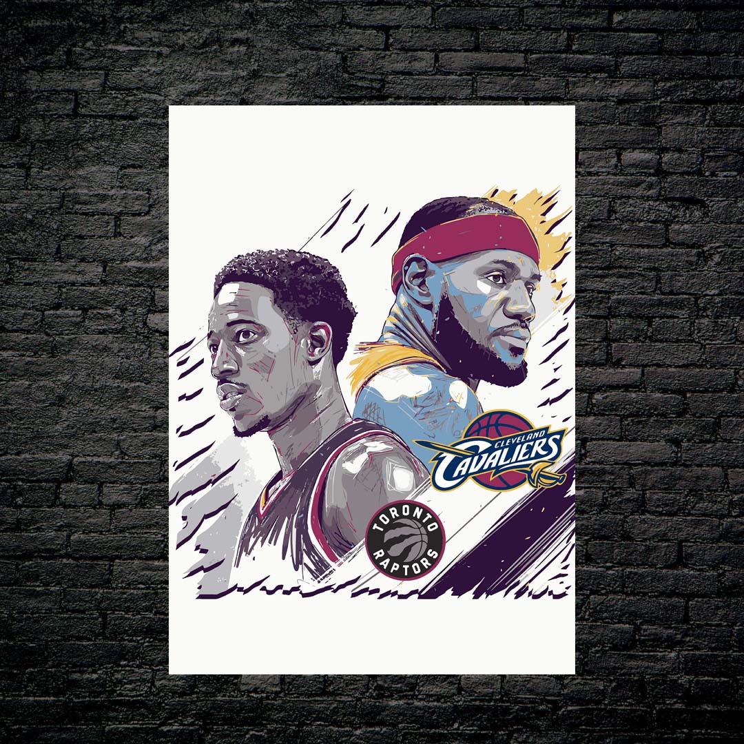 Cleveland Cavaliers-designed by @My Kido Art