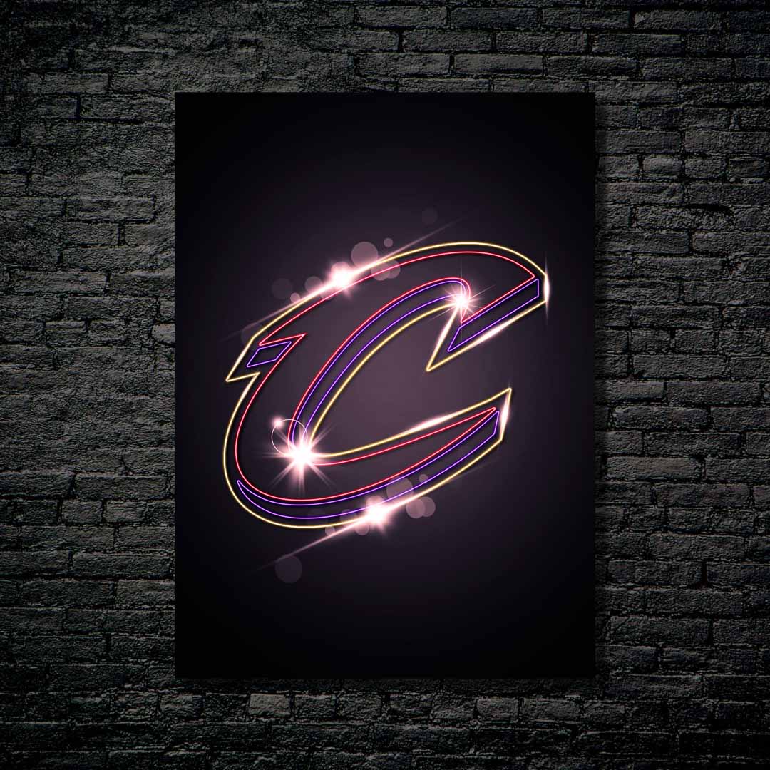 Cleveland Cavaliers Neon-designed by @Hoang Van Thuan