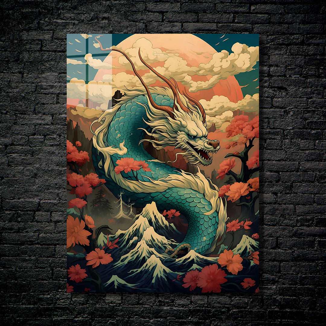 Cloud and dragon-Artwork by @Artsopolis