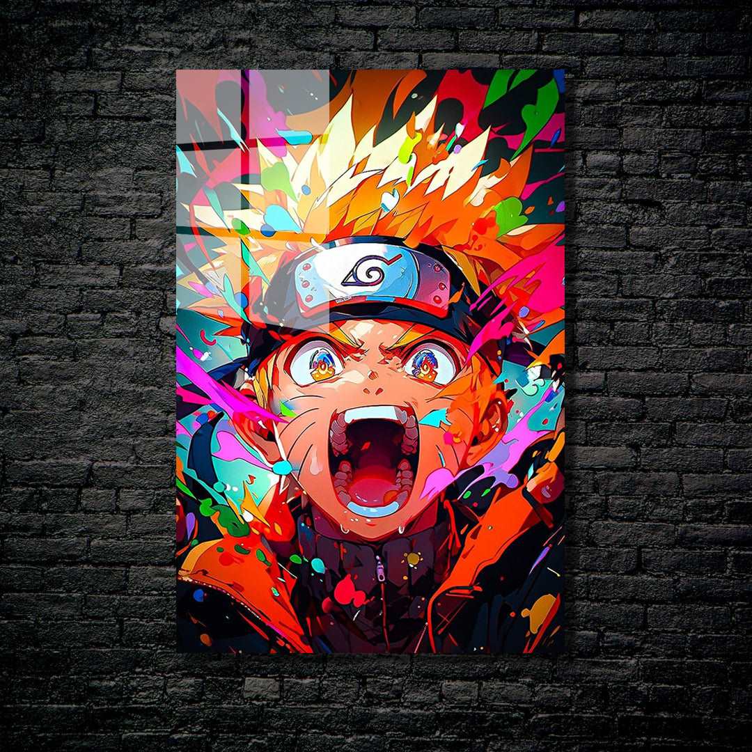 Colorful Naruto-Artwork by @Kaw[ai]i!