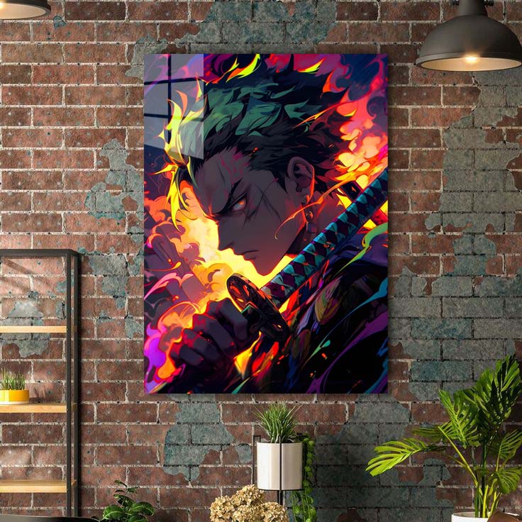 Colorful Zoro -designed by @By_Monkai