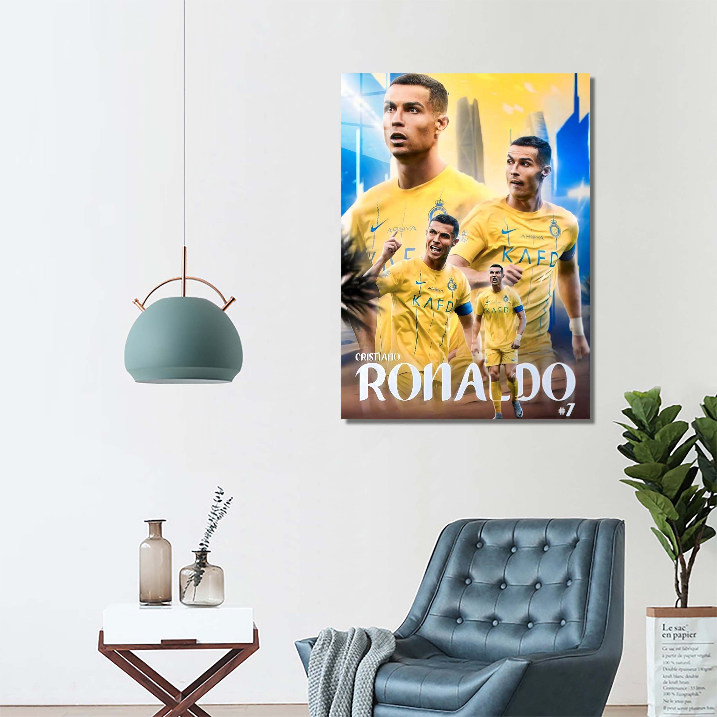 Cristiano Ronaldo KAFD-designed by @My Kido Art