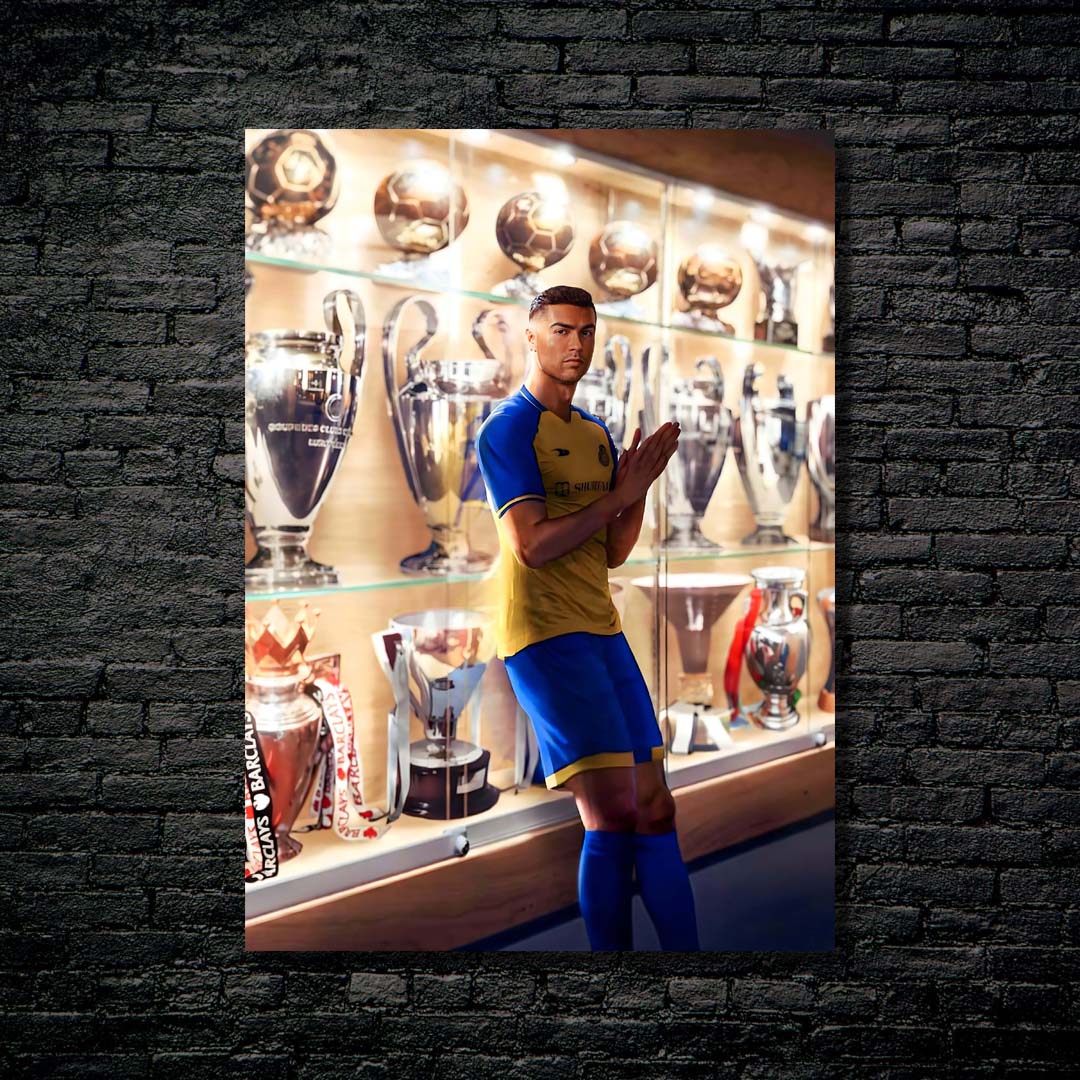 Cristiano Ronaldo The Champion-designed by @My Kido Art
