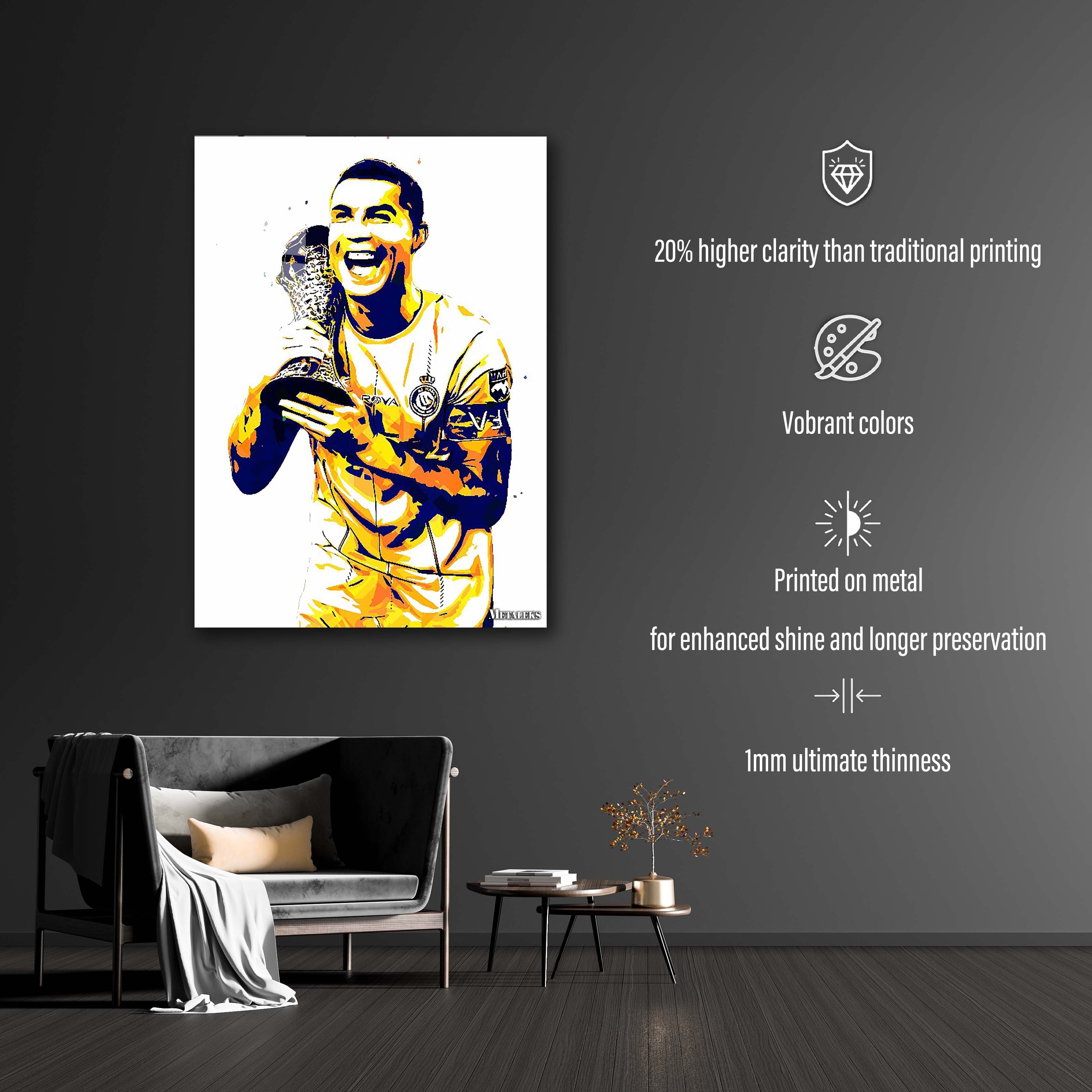 Cristiano Ronaldo wpap style-designed by @Nadhifsaoqi