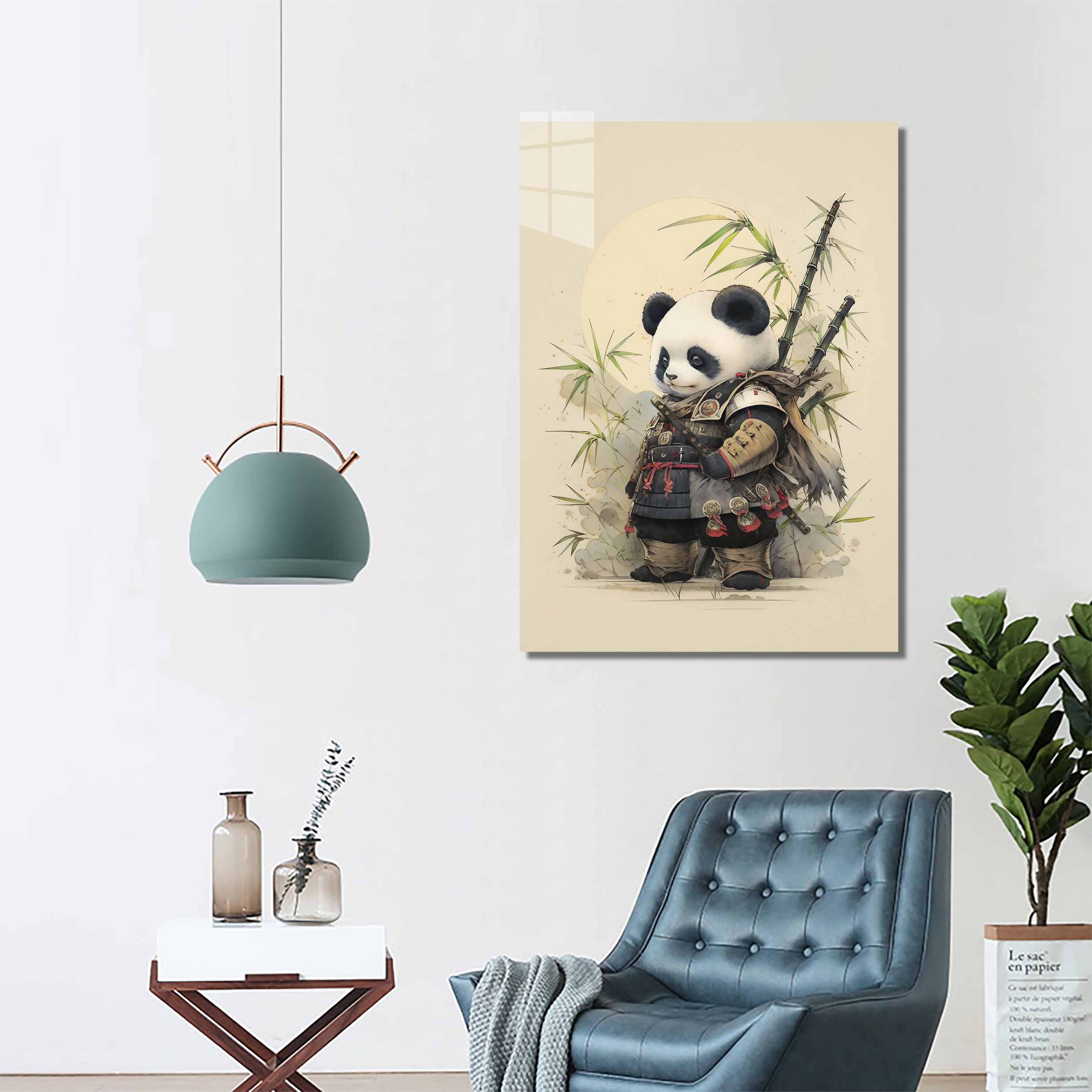 Cute Panda Samurai-designed by @pozter