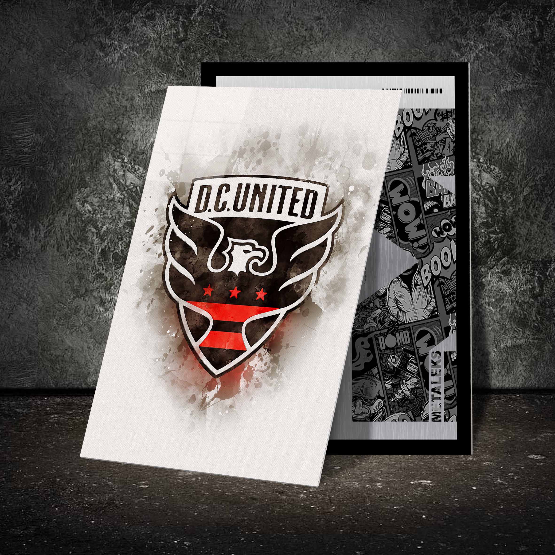 D.C. United water color