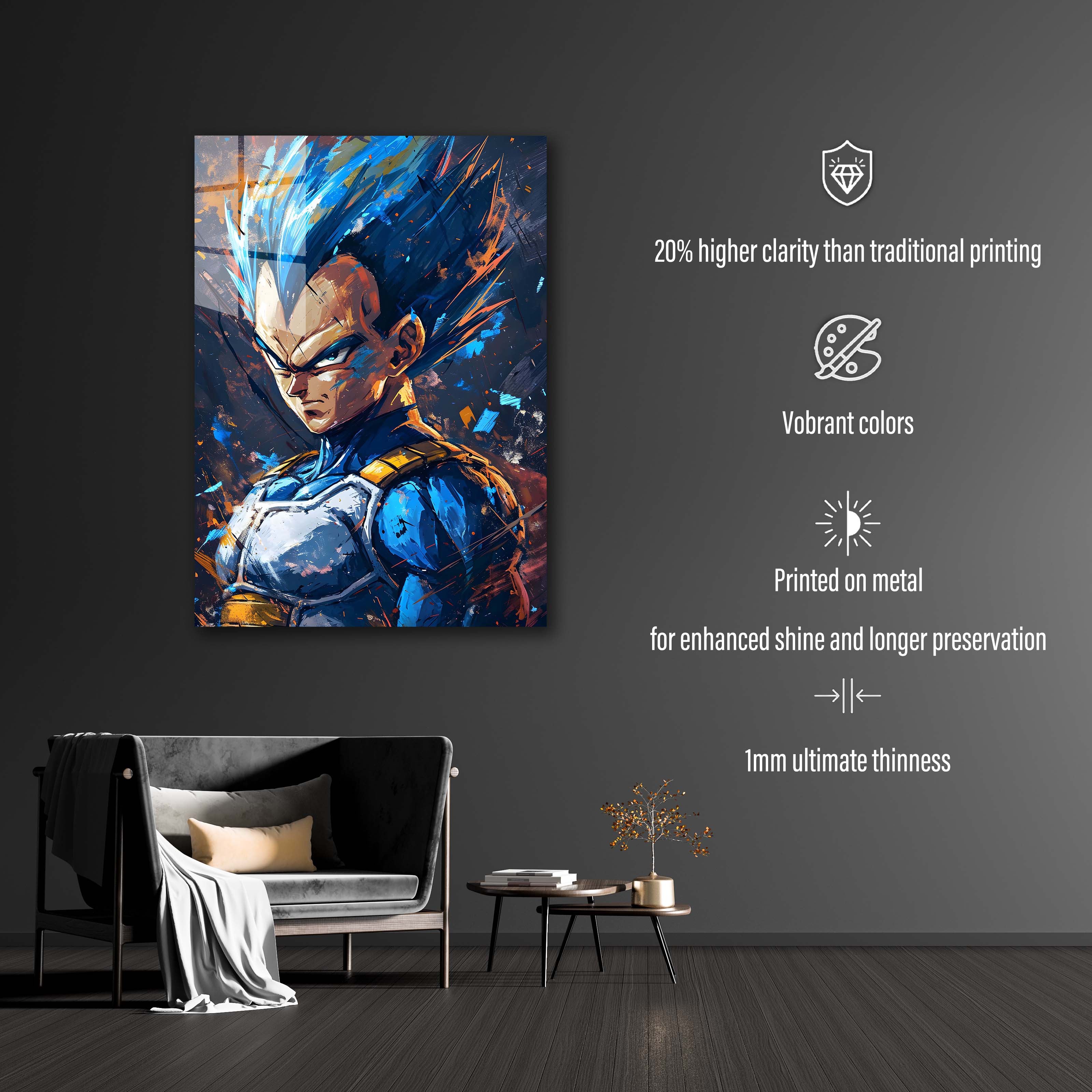 DBZ_Paint Blue Vegeta