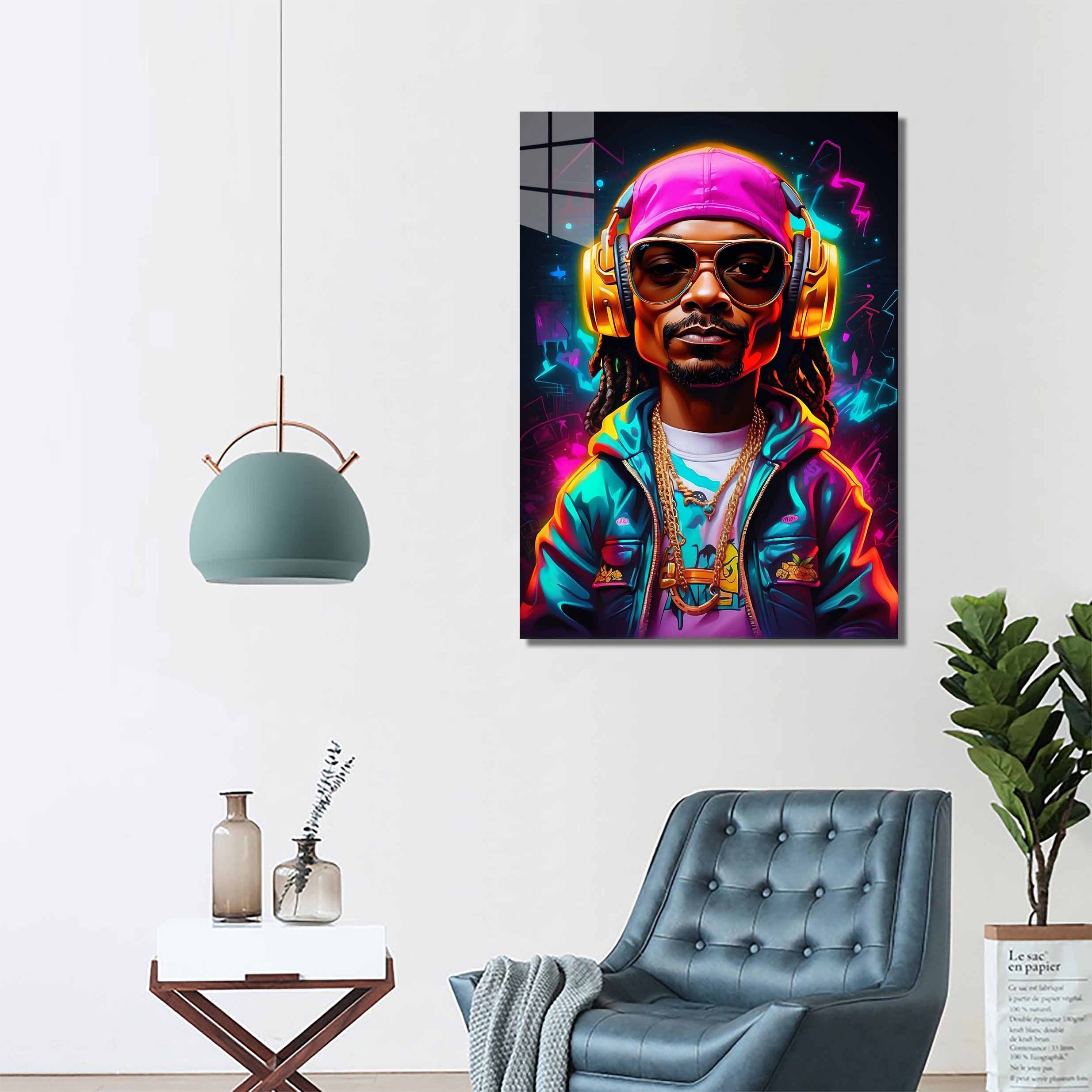 DJ Snoop Dogg-designed by @Vivid Art Studios