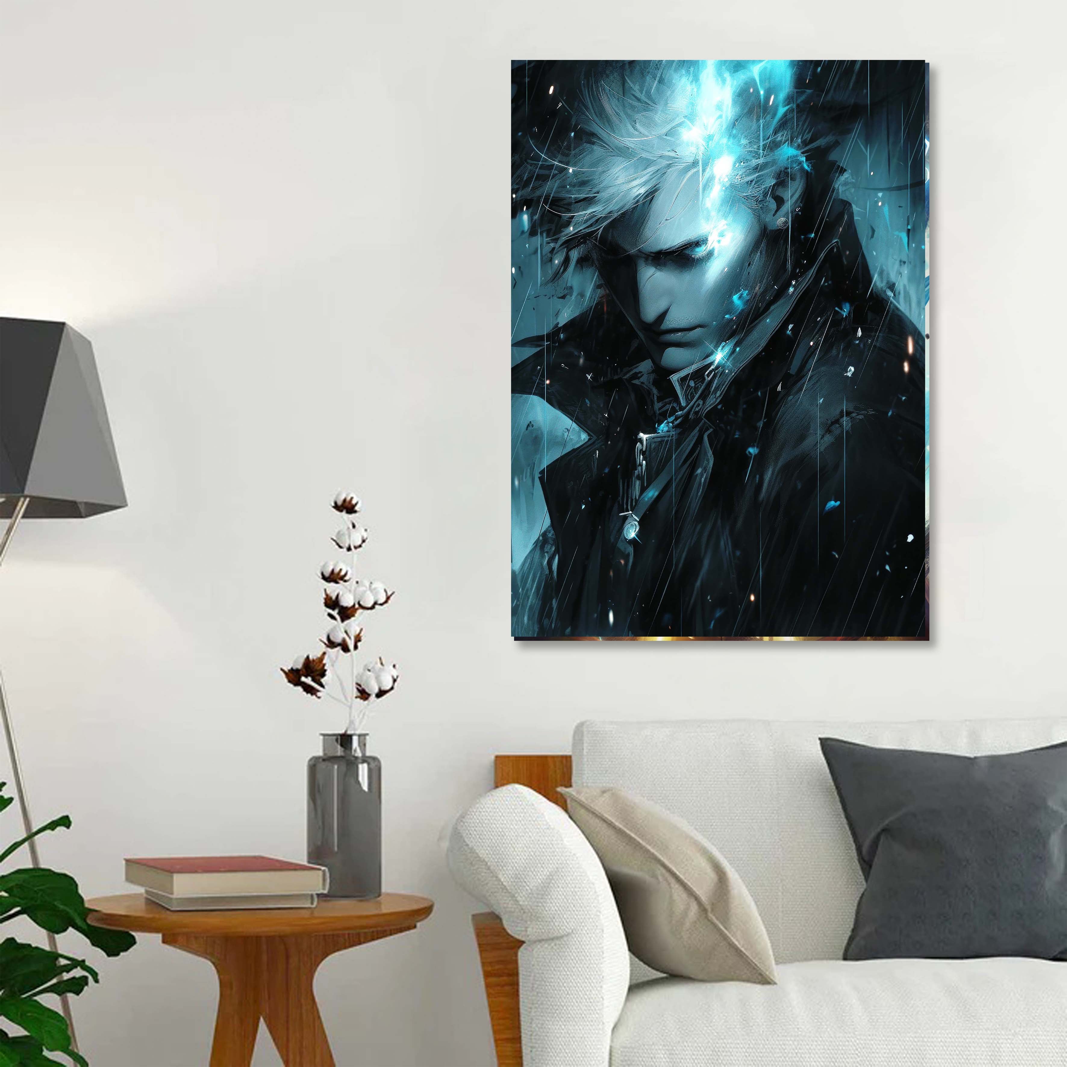 DMC Vergil poster art -designed by @visinaire.ai