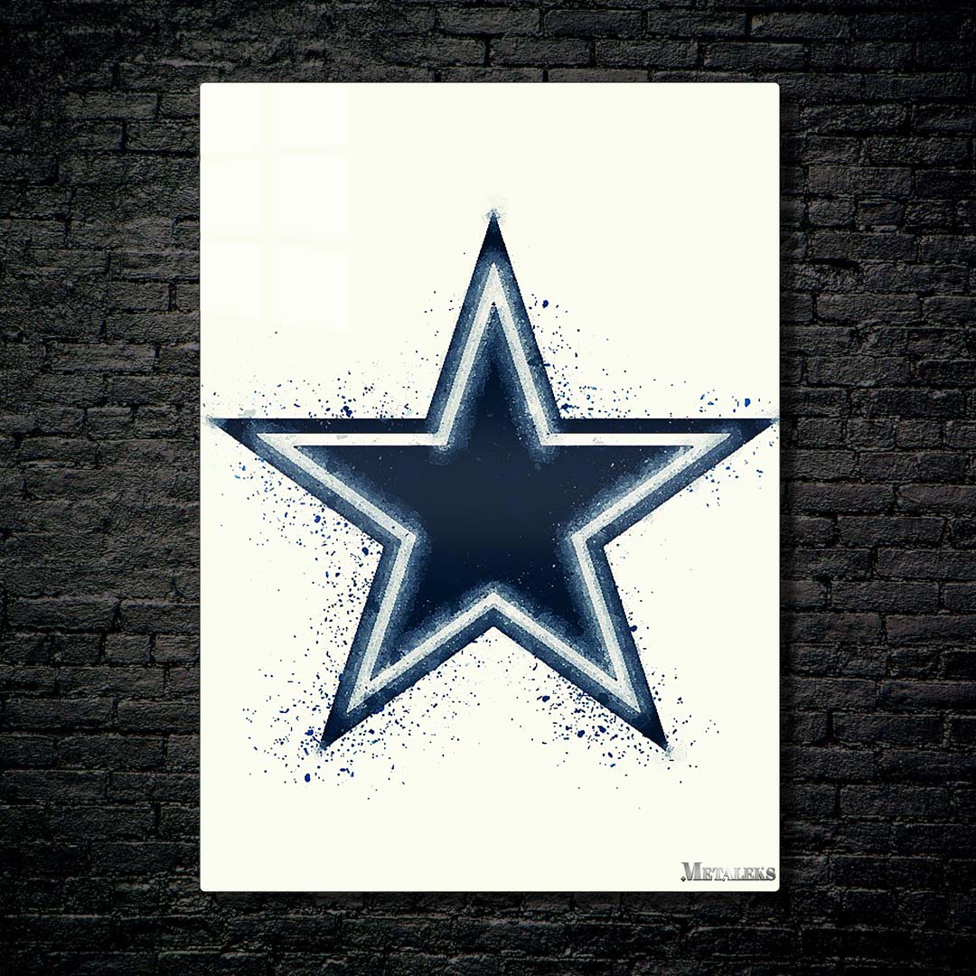 Dallas Cowboys Watercolor