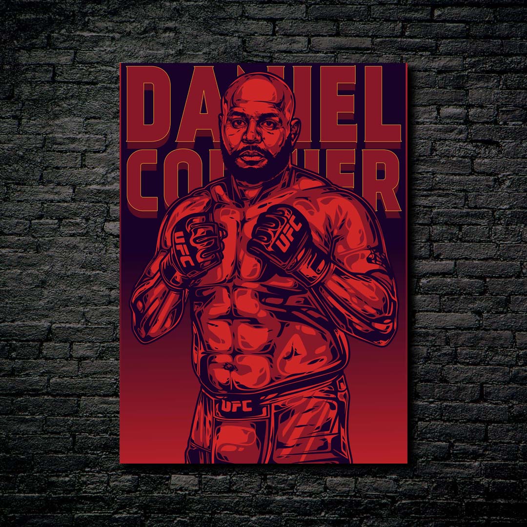 Daniel Cormier Pop Art-designed by @Adrielvector