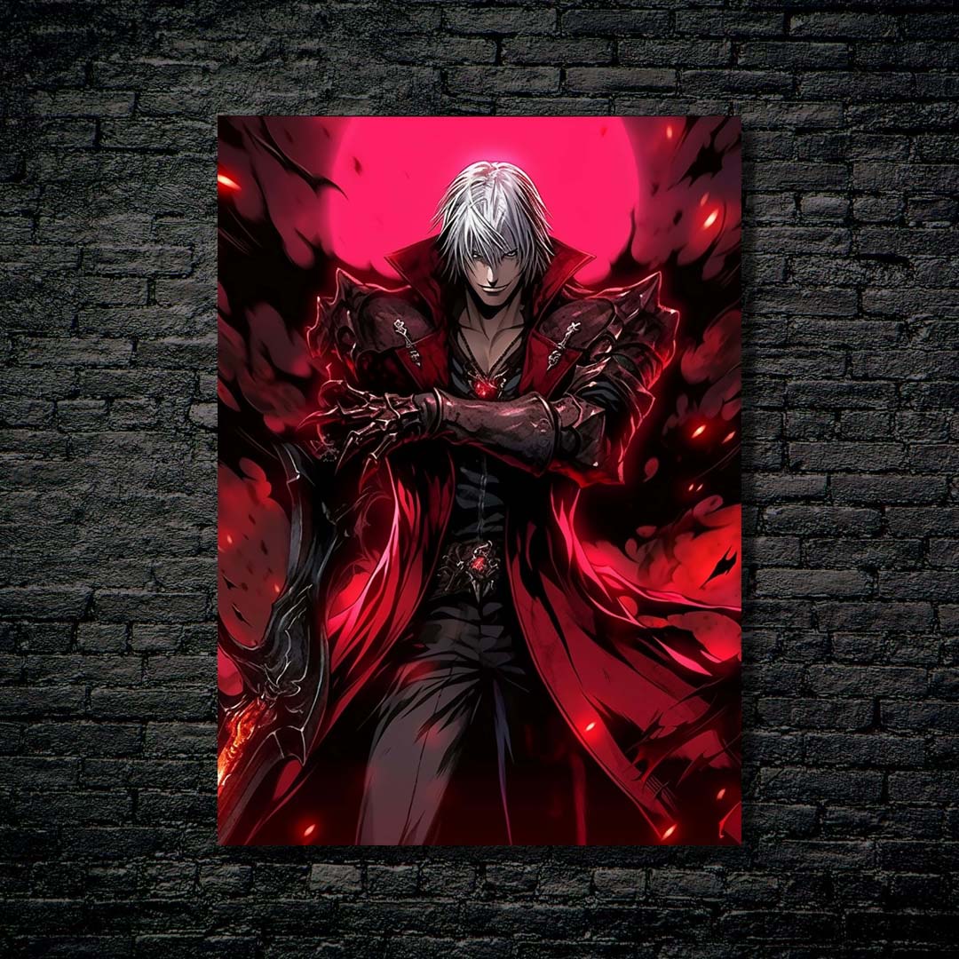Dante Devil May Cry-designed by @Pixalaxy