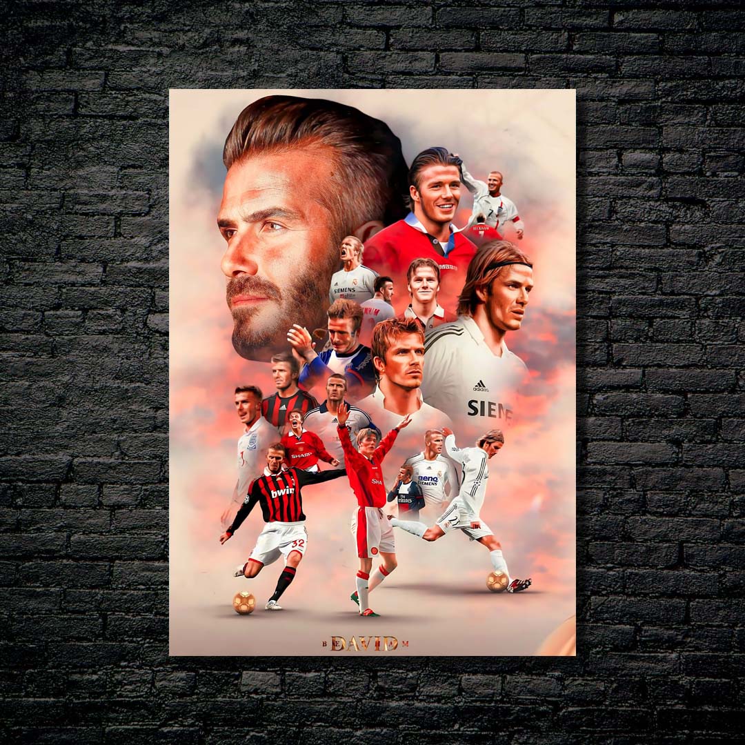 David Beckham Memories-designed by @My Kido Art