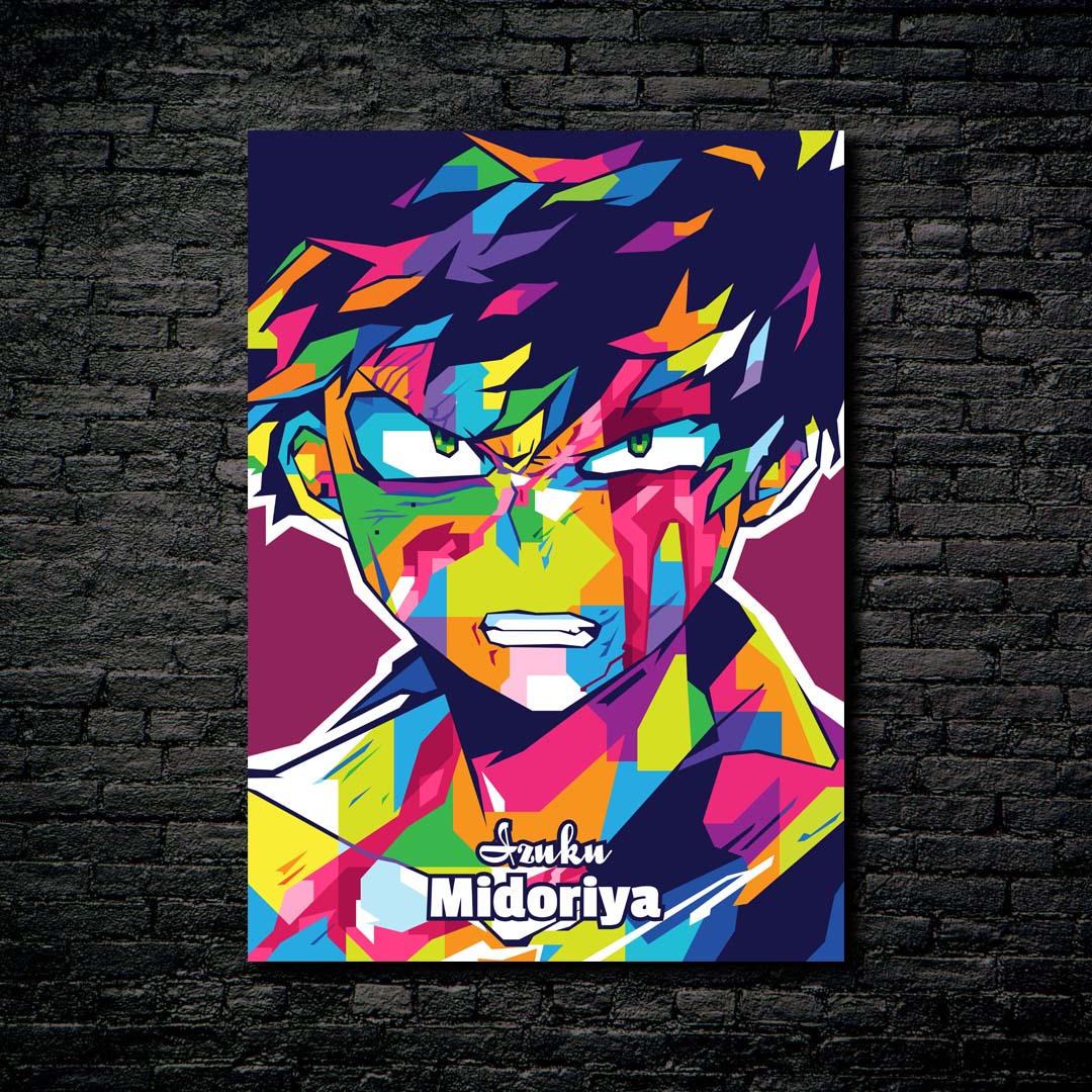 Deku in WPAP Style-designed by @V Styler