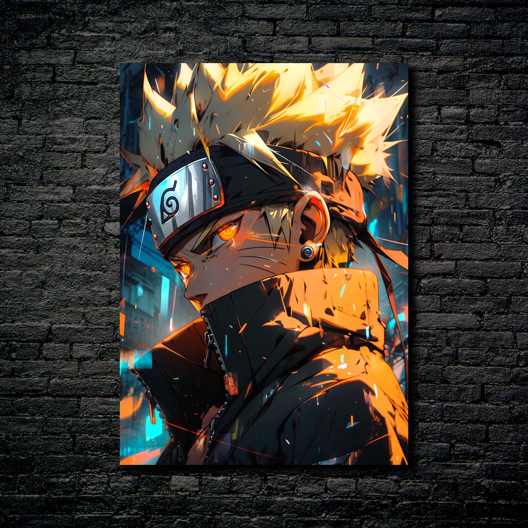 Determined Naruto-designed by @Ai_inkdreams