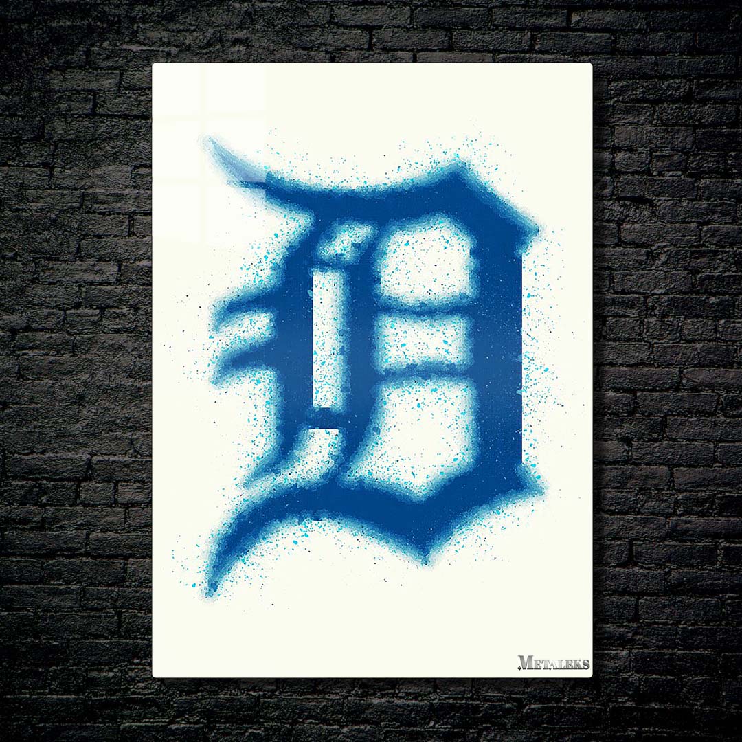 Detroit Tigers Watercolor