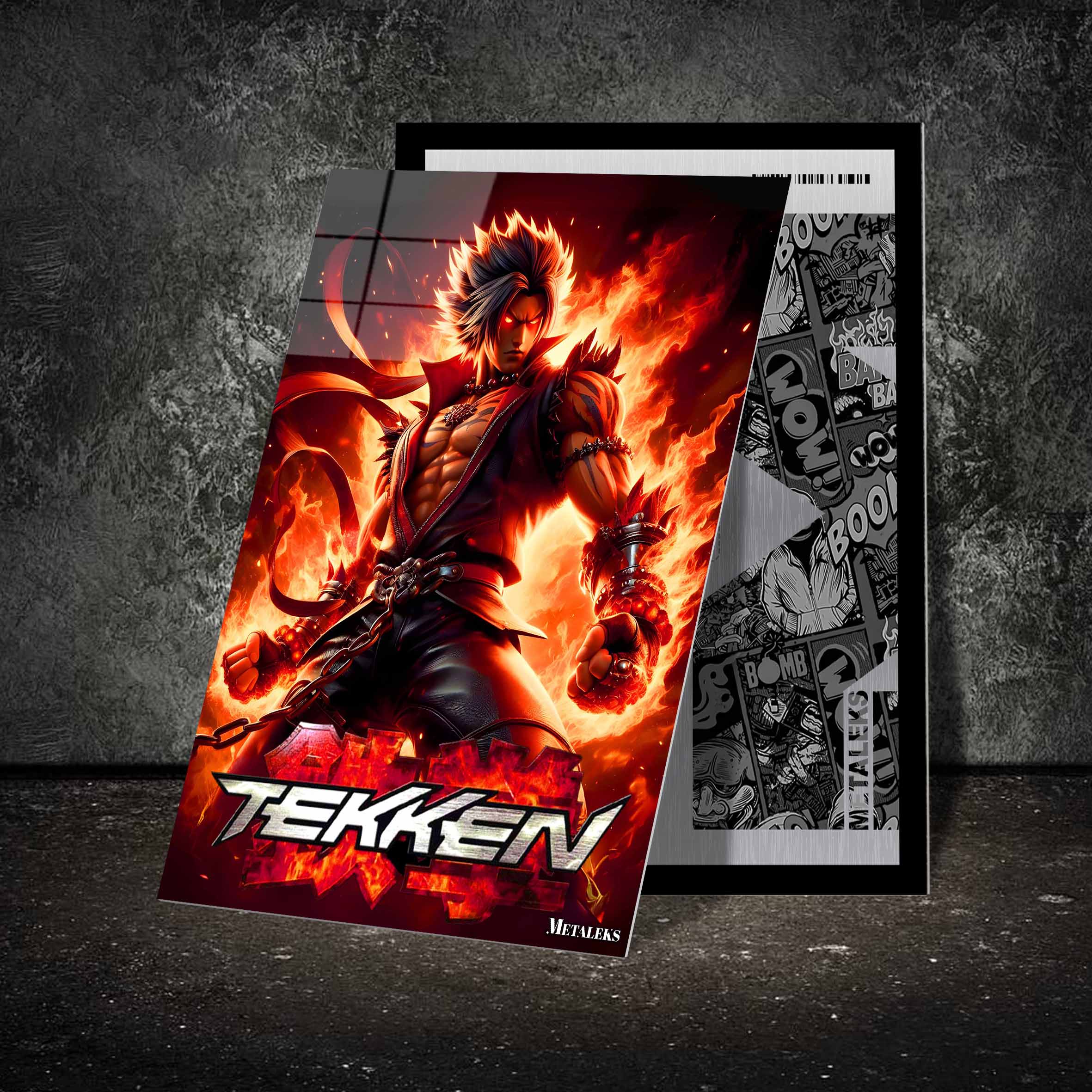Devil Jin Kazama Tekken 8-designed by @Genio Art